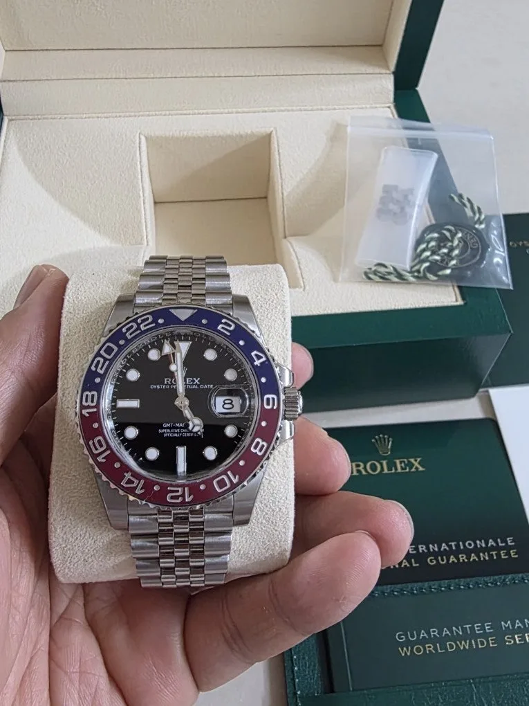 롤렉스 펩시걸 쥬빌레 GMT-Master 2 126710BLRO 2025 사진 7