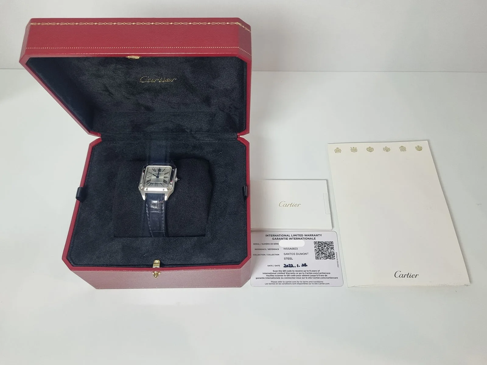 까르띠에 산토스 뒤몽 스몰 22년 국내백화점 2022 사진 8