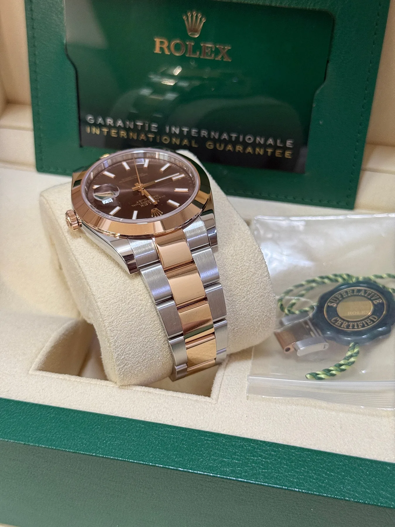 롤렉스 데이저스트 41mm 로즈골드 초코판 2023 사진 7