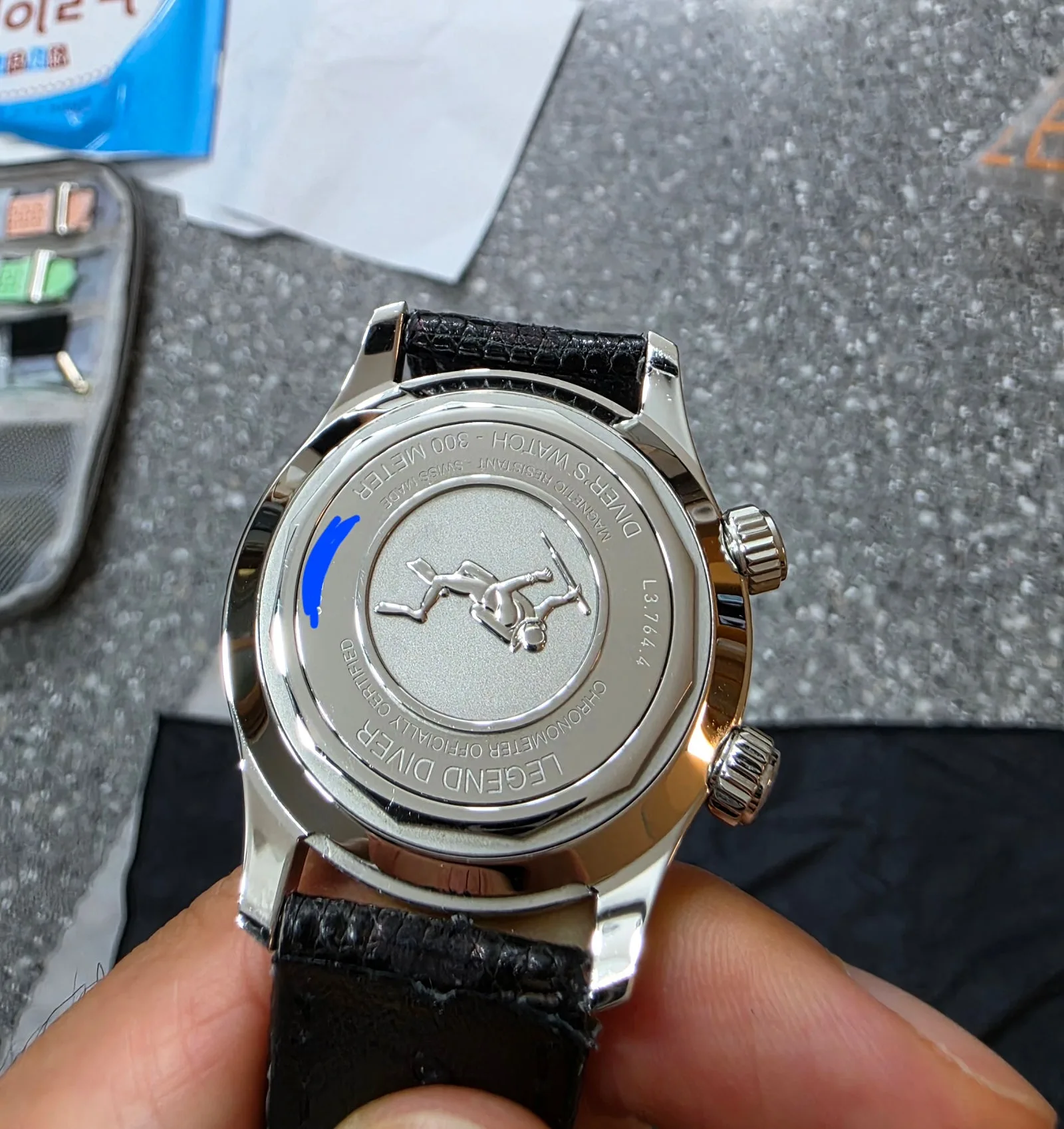 론진 레전드다이버 39mm 신형 브슬버전 2026 사진 5