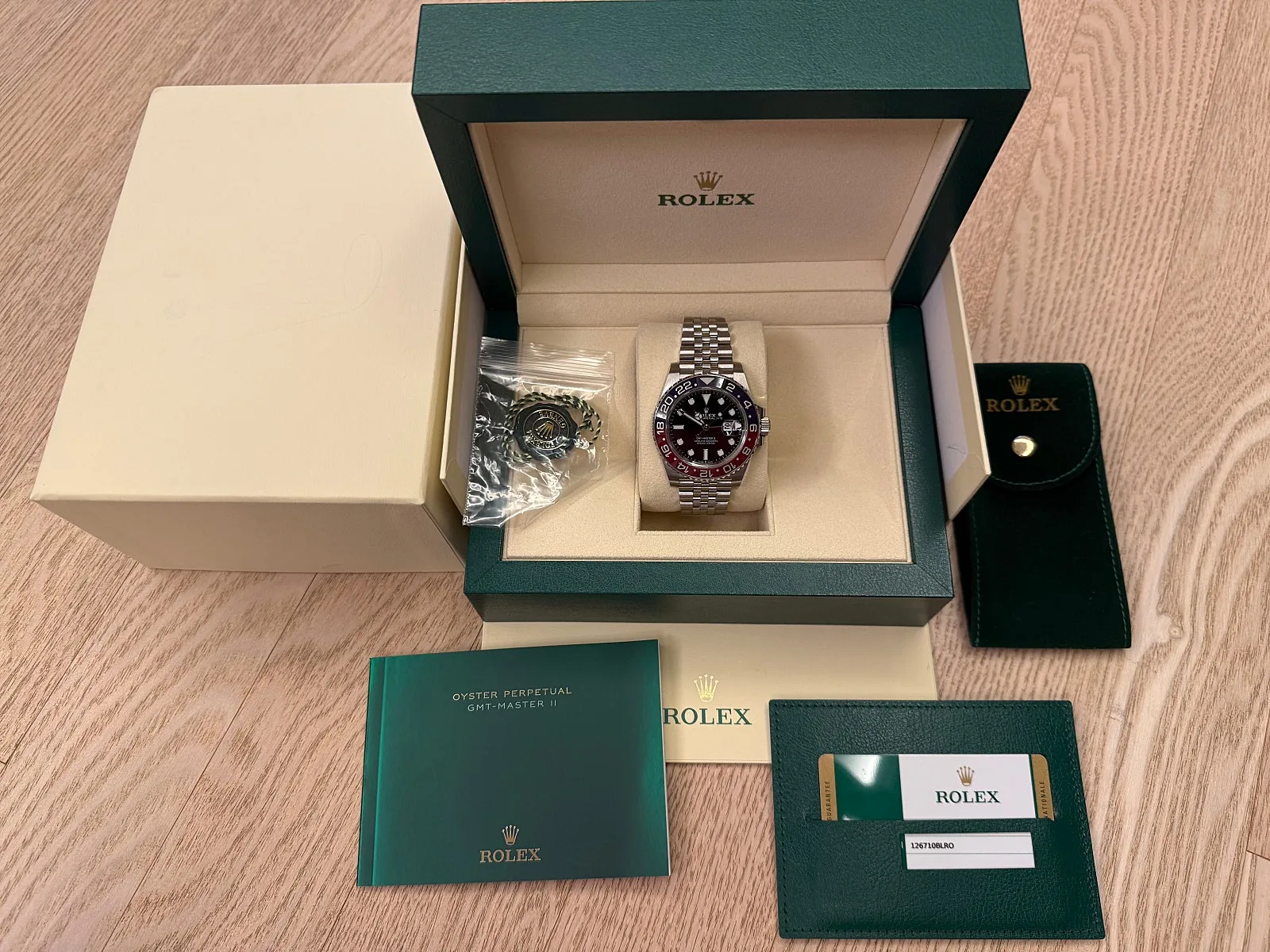 롤렉스 126710BLRO GMT 마스터2 펩시걸 2020 사진 2