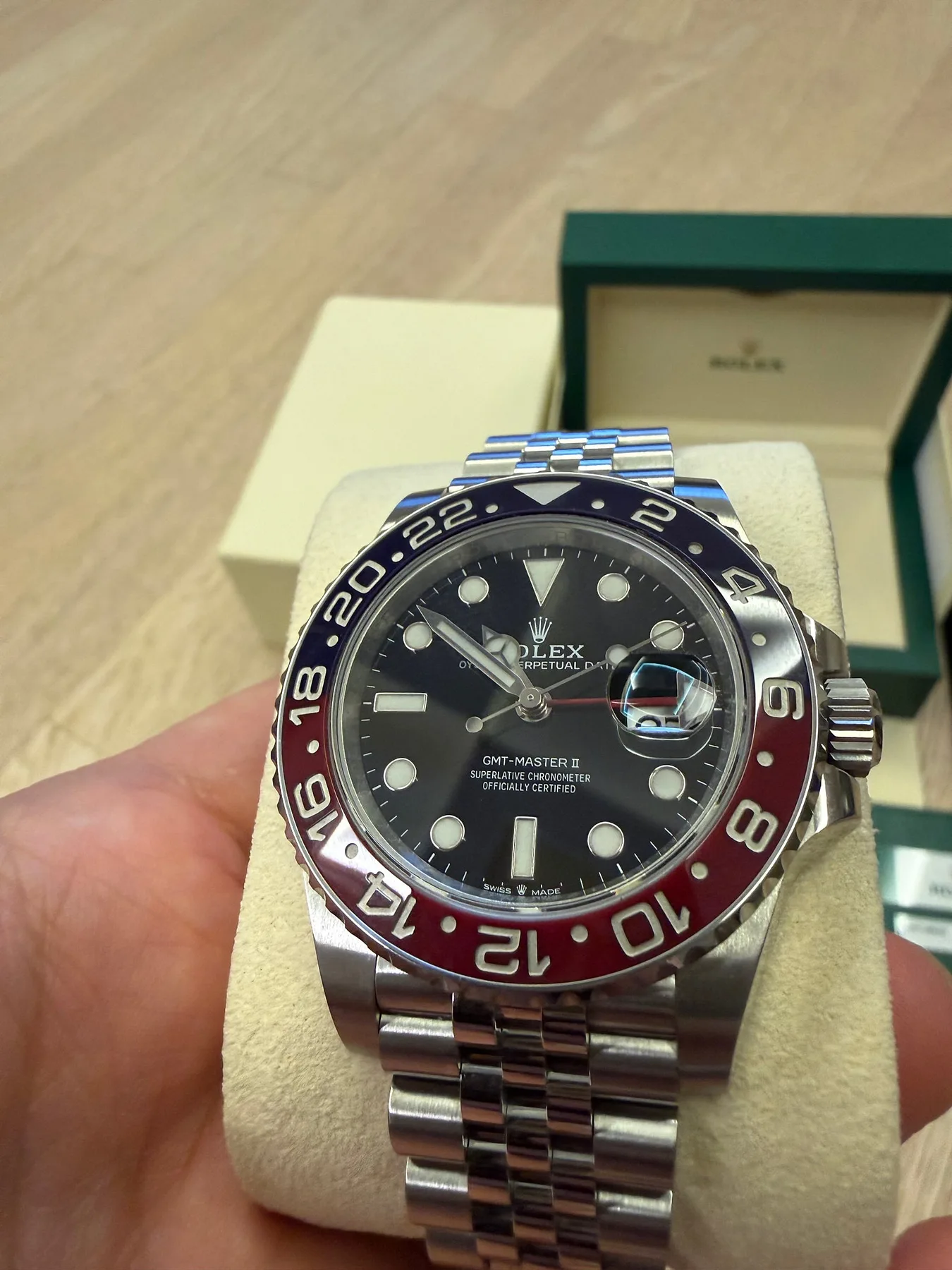 롤렉스 126710BLRO GMT 마스터2 펩시걸 2020 사진 3