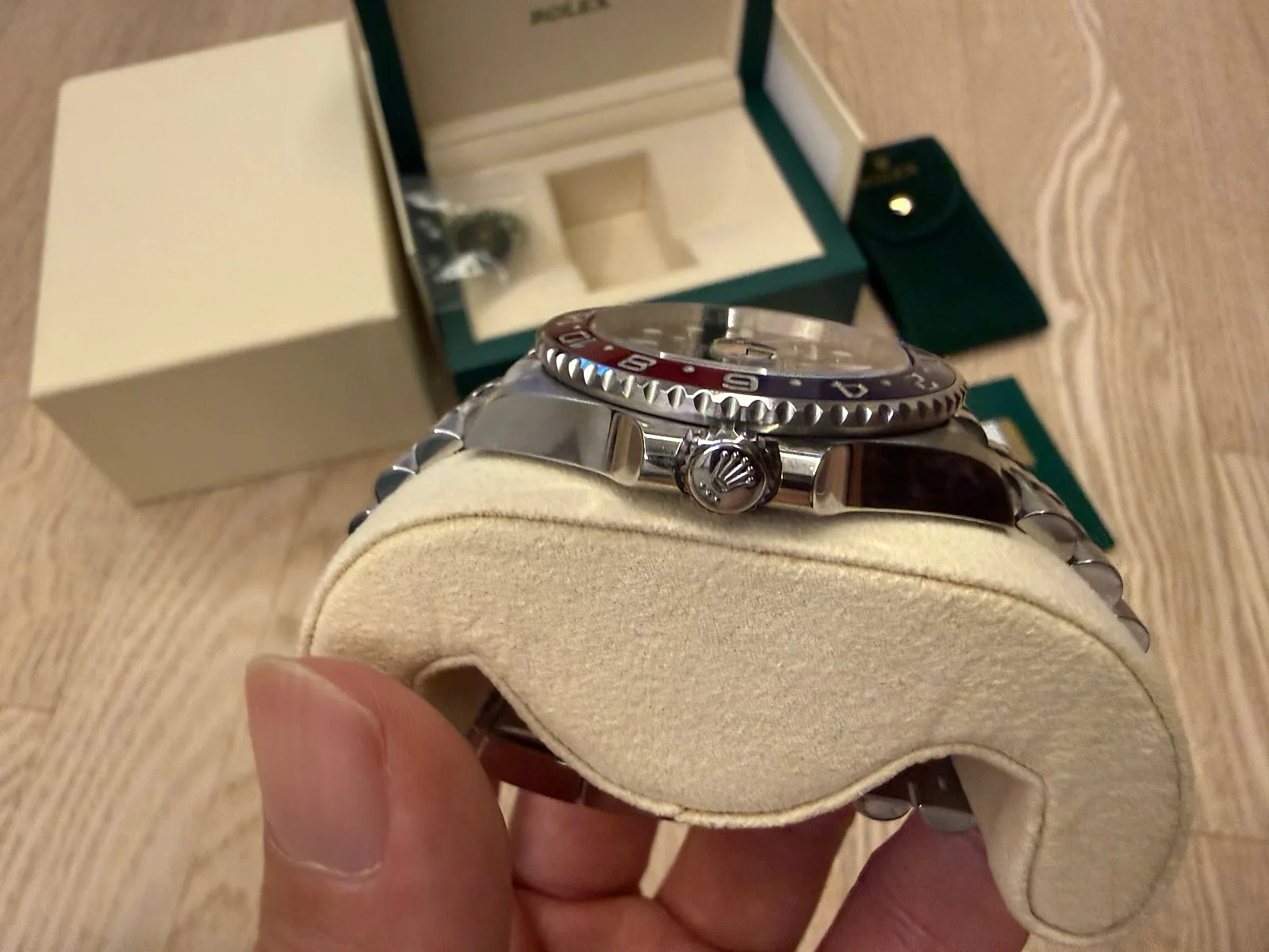 롤렉스 126710BLRO GMT 마스터2 펩시걸 2020 사진 5