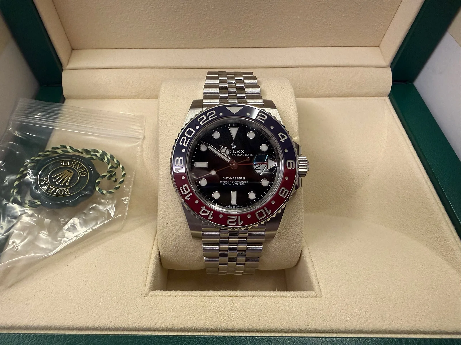 롤렉스 126710BLRO GMT 마스터2 펩시걸 2020 사진 8