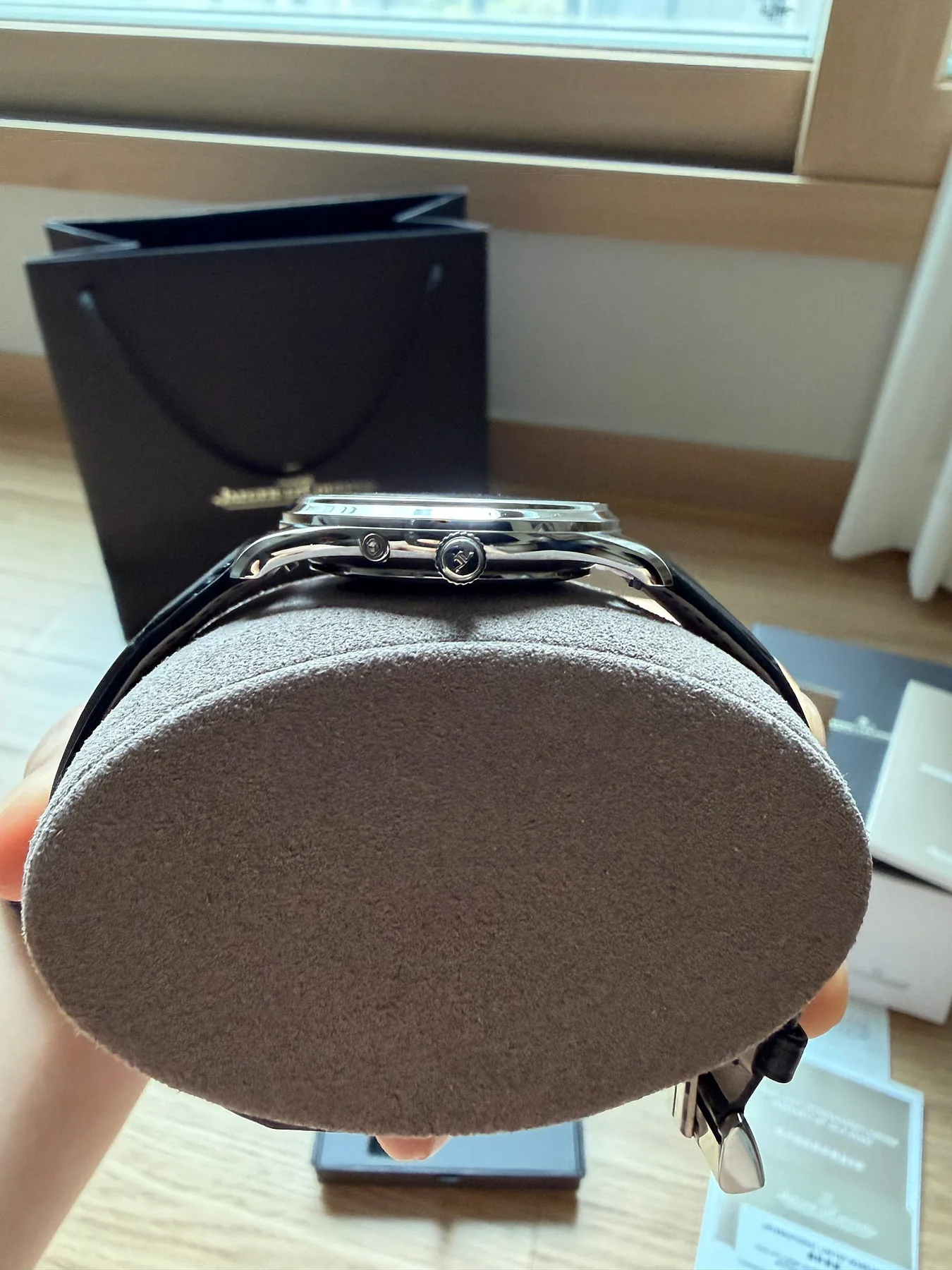 예거르쿨트르 마스터 울트라 씬 문페이즈 39mm 청판 2023 사진 6