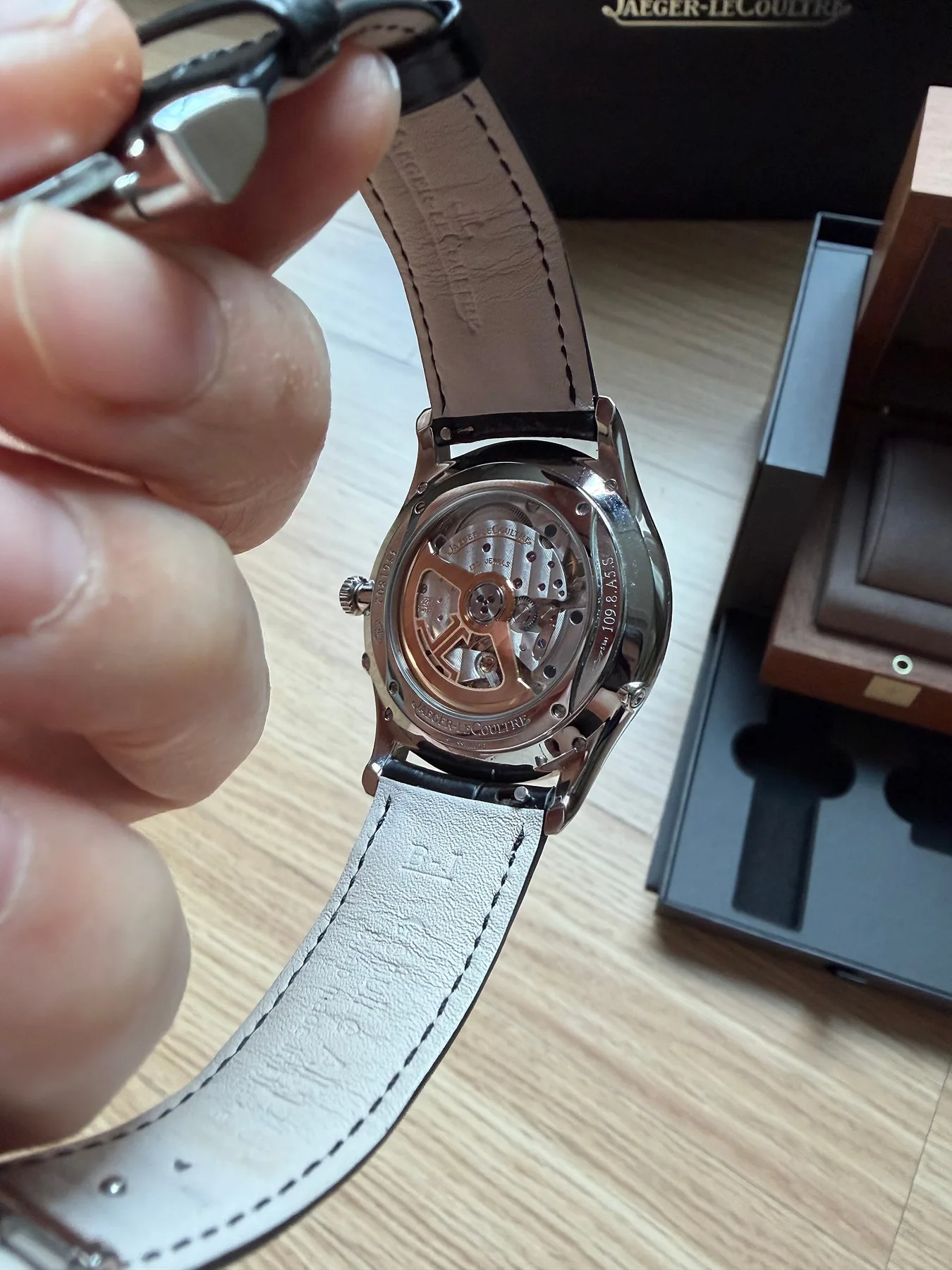 예거르쿨트르 마스터 울트라 씬 문페이즈 39mm 청판 2023 사진 8
