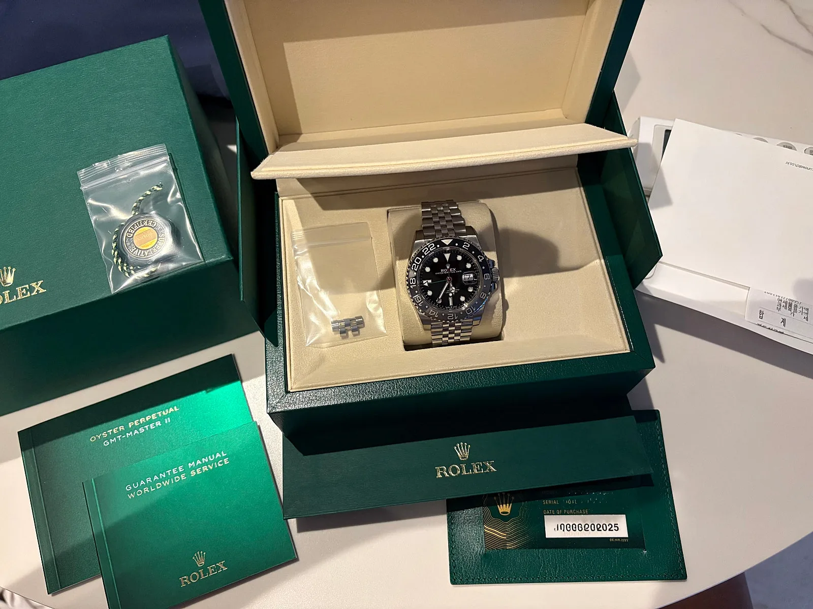 롤렉스 GMT 마스터2 126710 웨인걸 2025 사진 1