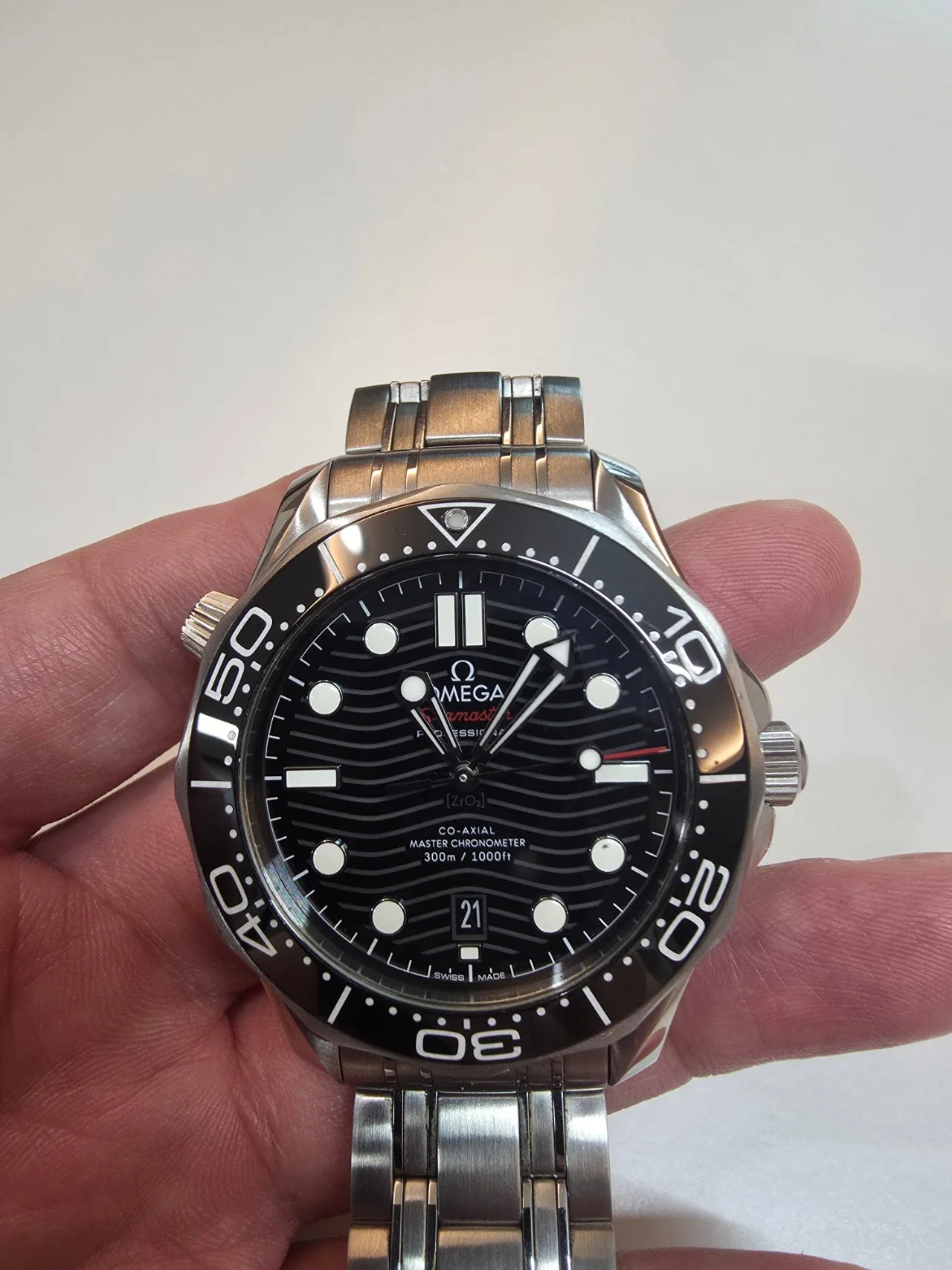 오메가 씨마스터 다이버 300 42mm 검판 2019 사진 7