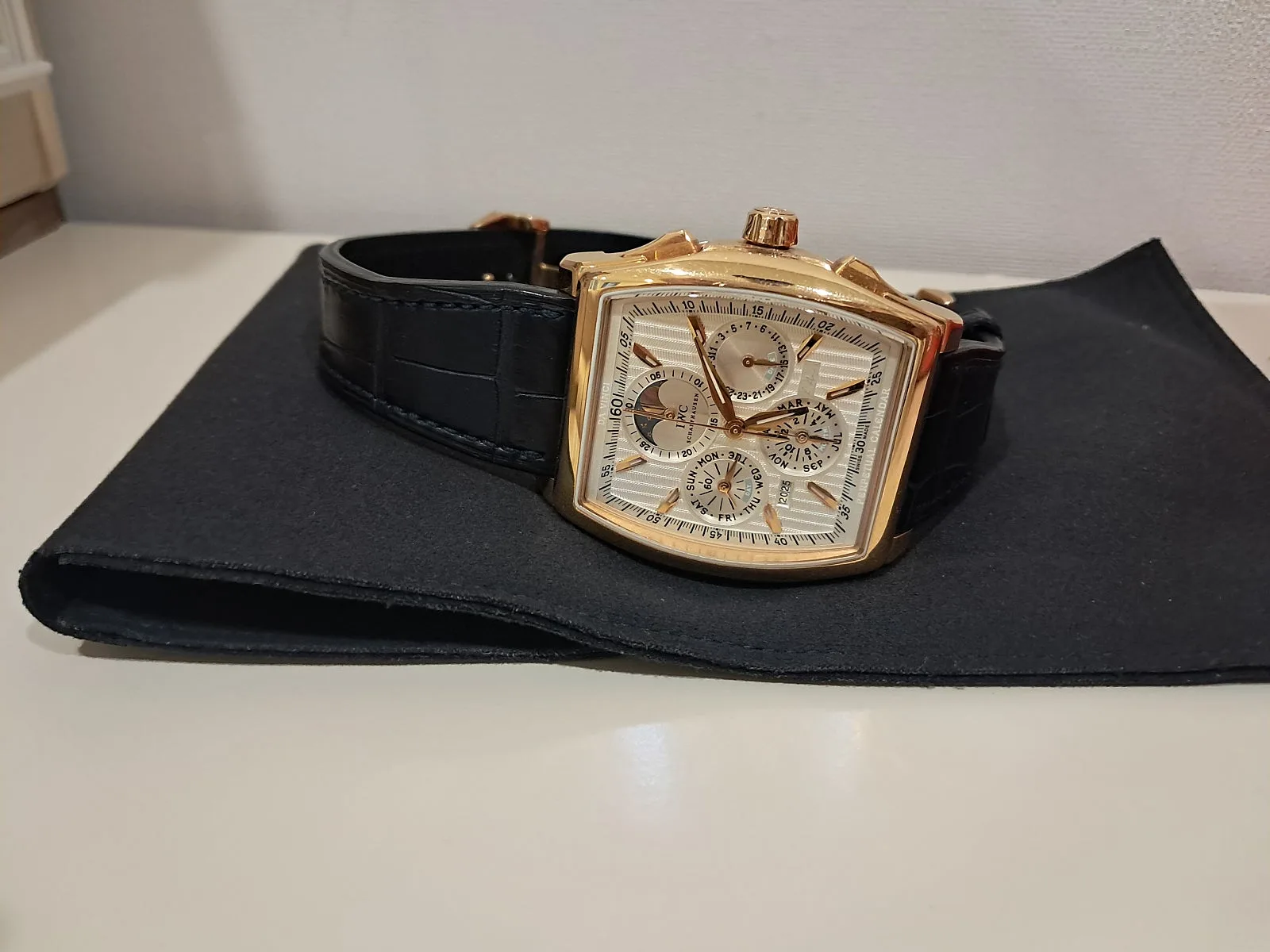 IWC 다빈치 퍼페츄얼캘린더 18k 골드 한정판 2016 사진 2