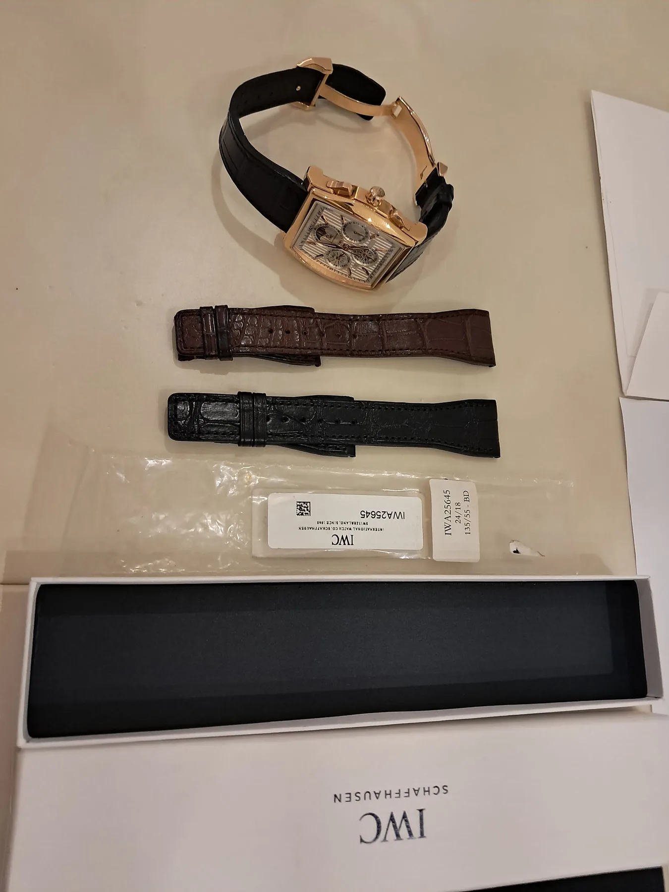 IWC 다빈치 퍼페츄얼캘린더 18k 골드 한정판 2016 사진 3
