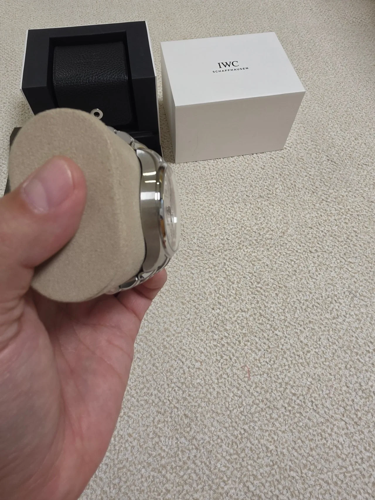 IWC 마크20 화이트 실버 다이얼 2024 사진 3