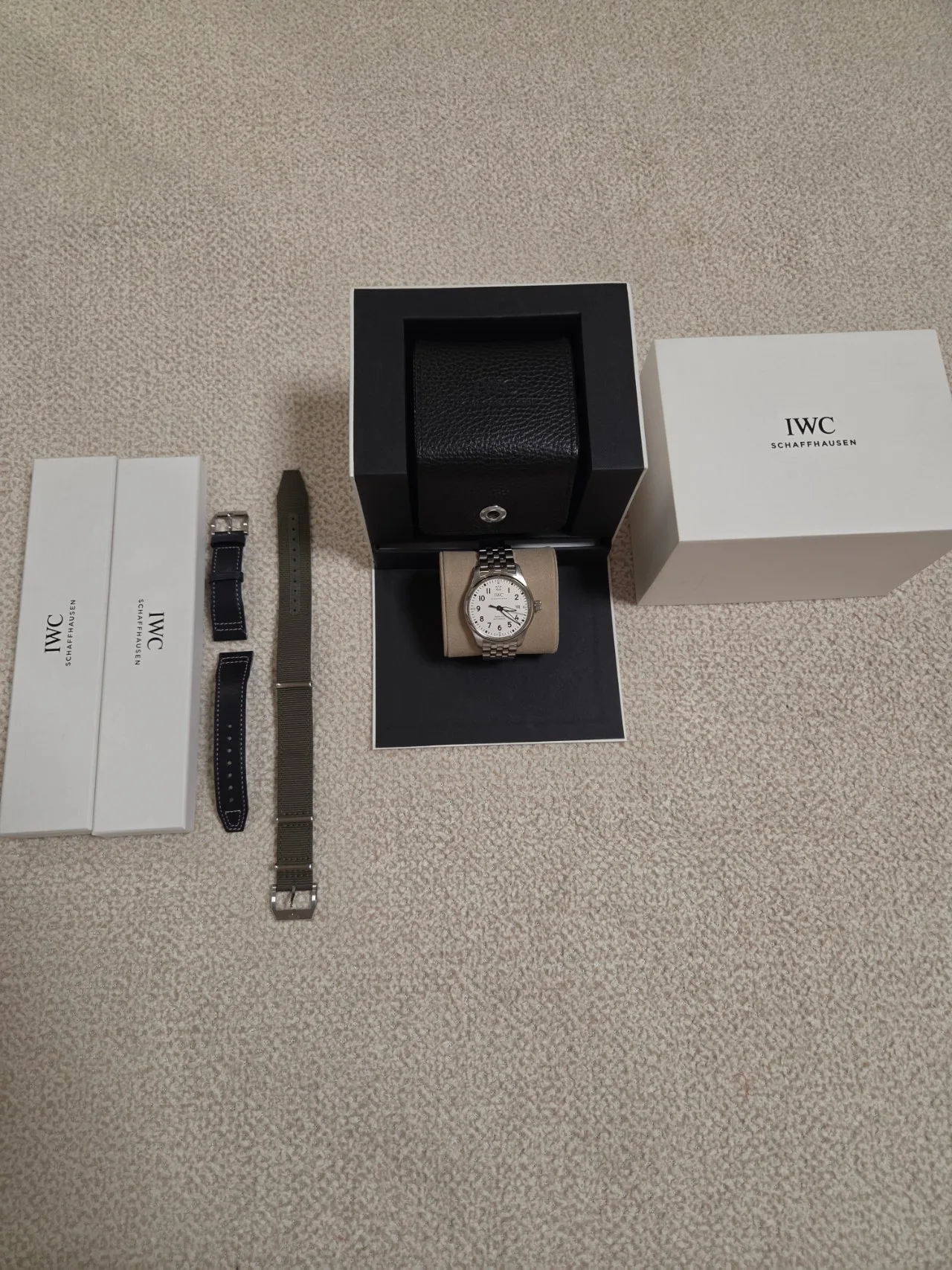 IWC 마크20 화이트 실버 다이얼 2024 사진 6