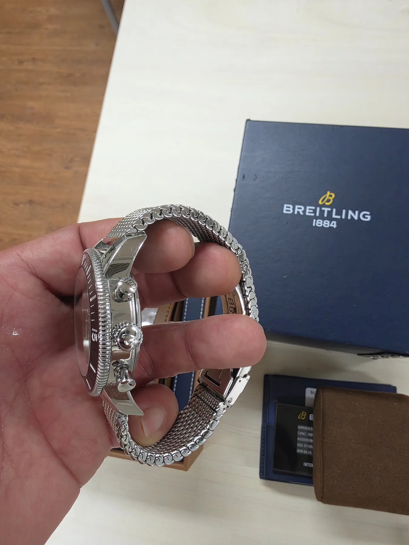 브라이틀링 슈퍼오션 헤리티지 44mm 크로노 2019 사진 4