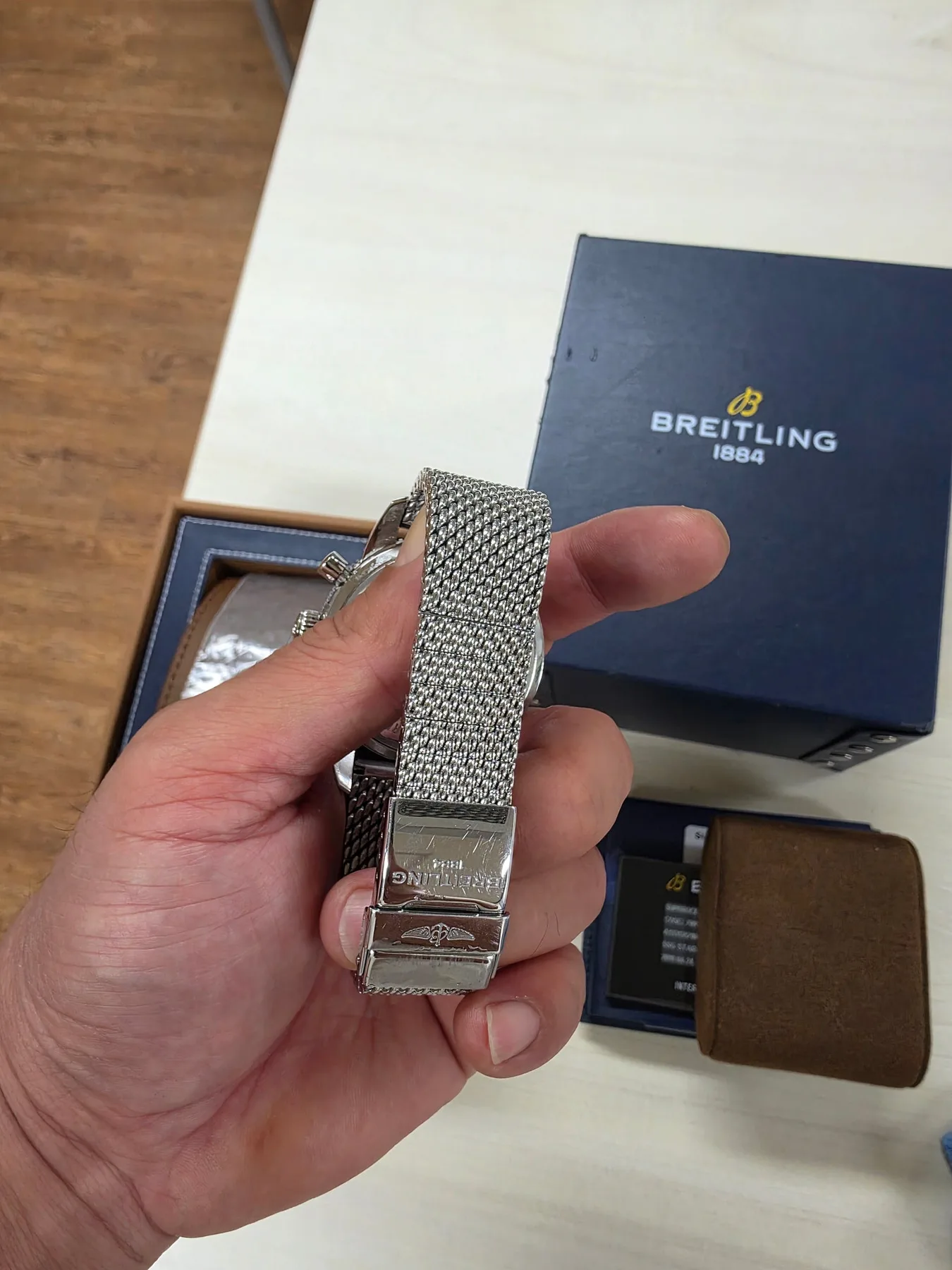 브라이틀링 슈퍼오션 헤리티지 44mm 크로노 2019 사진 6