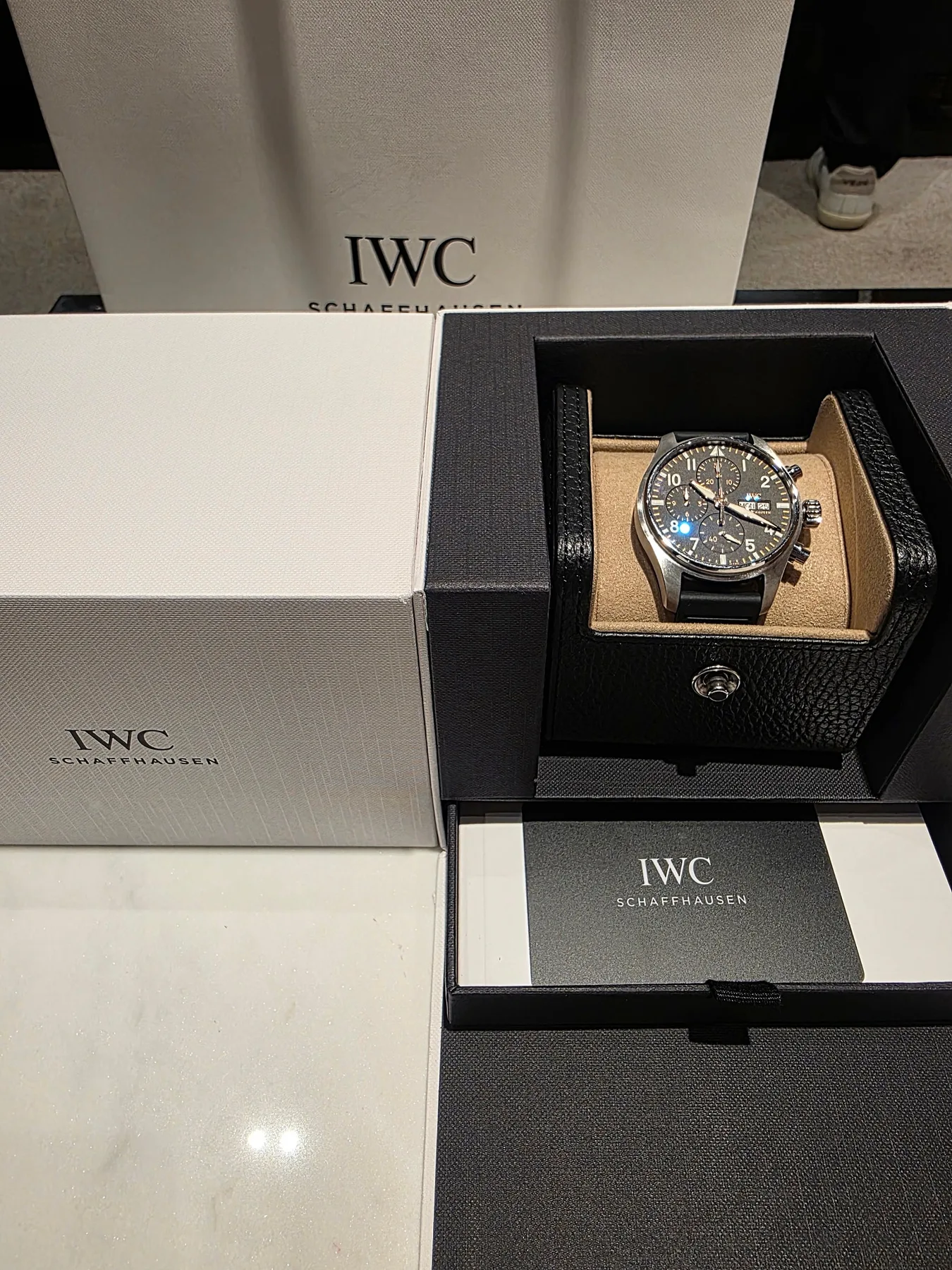 IWC 파일럿 크로노그래프 41 F1 더 무비 에디션 2025 사진 1