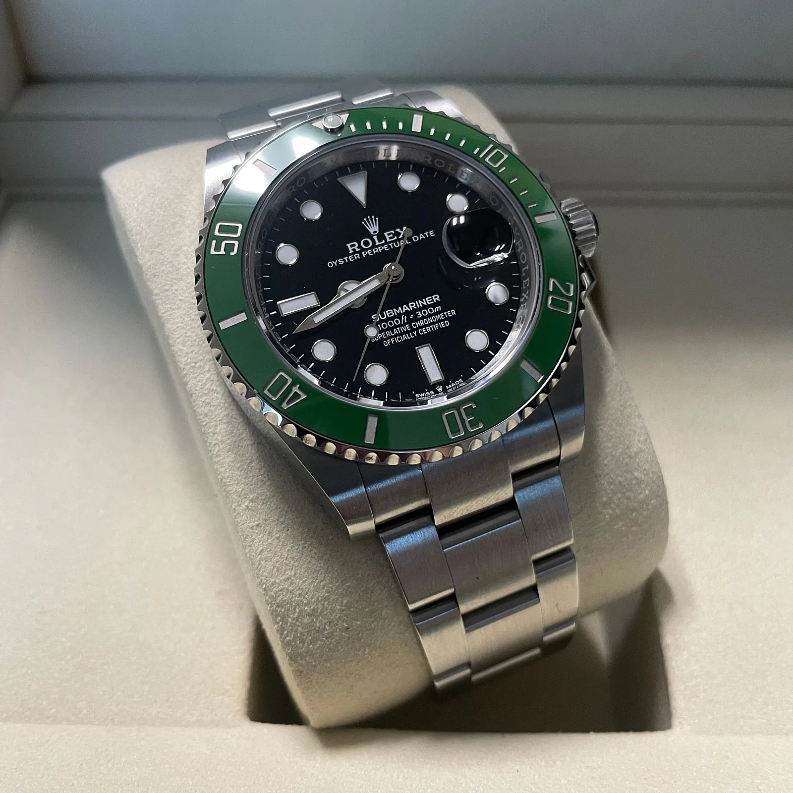 롤렉스 서브마리너 그린 스타벅스 스틸 41mm 신형 2026 사진 5