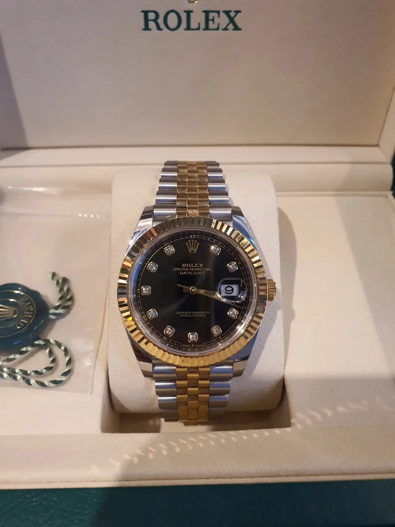 롤렉스 데이저스트 검판 텐포인트 콤비 41mm 126333 2025 사진 1