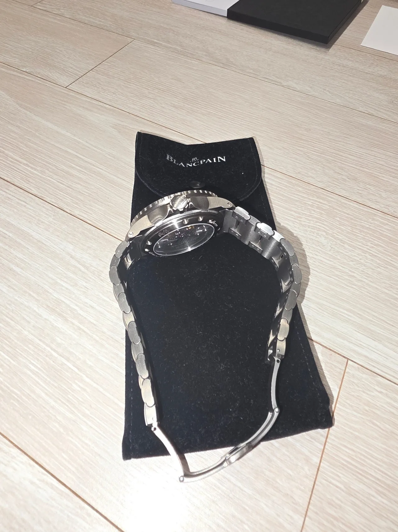 블랑팡 피프티패덤즈 45mm 티타늄 청판 2021 사진 2