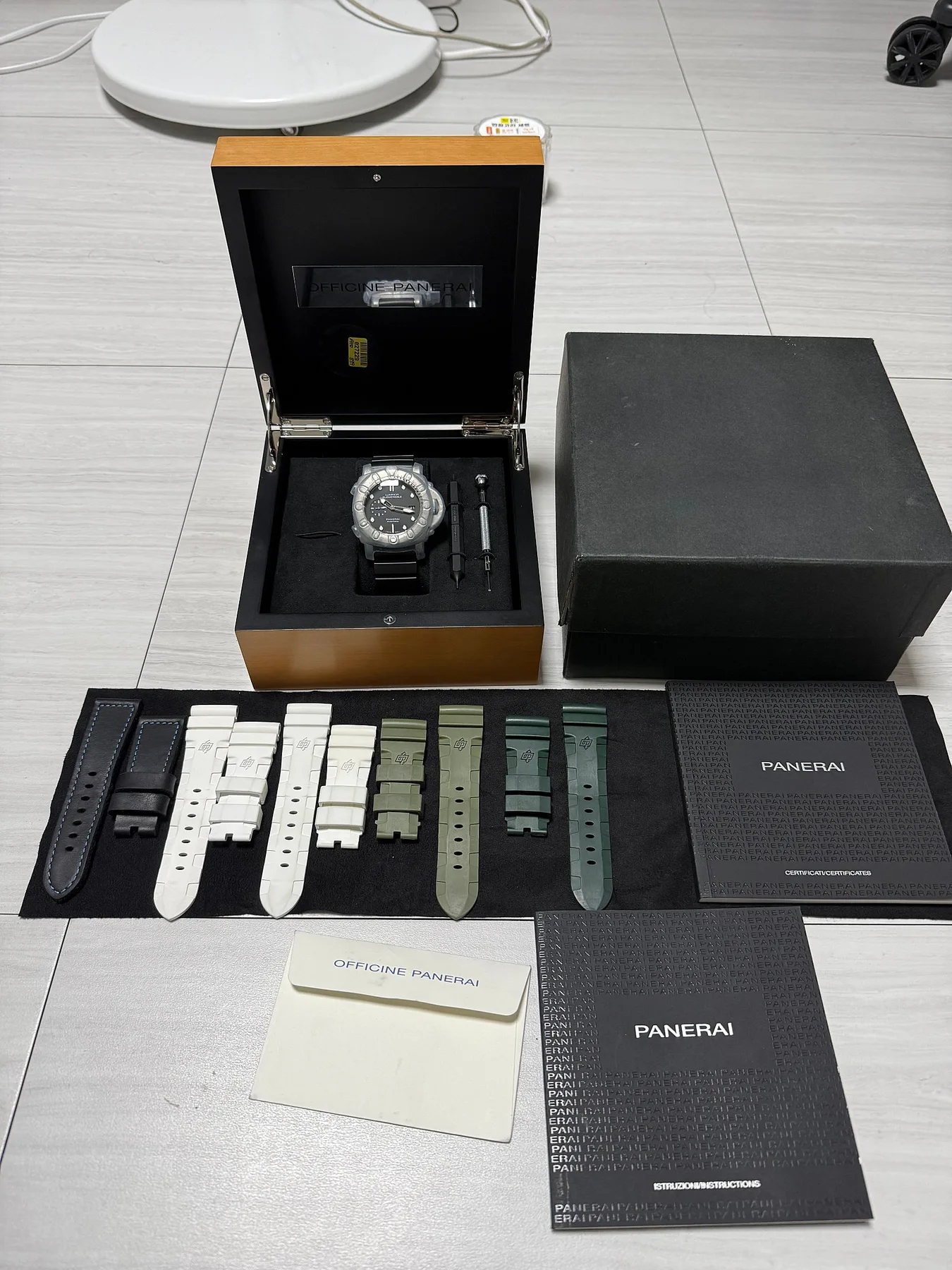 파네라이 섭머저블 PAM01305 티타늄 2019 사진 1