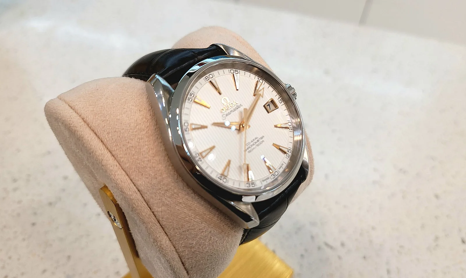 오메가 씨마스터 아쿠아테라 150M 41.5MM 코엑셜8500 2016 사진 4