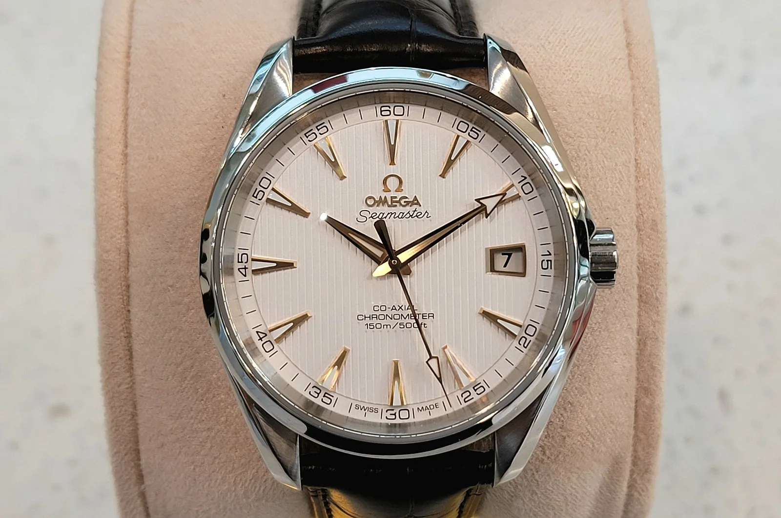오메가 씨마스터 아쿠아테라 150M 41.5MM 코엑셜8500 2016 사진 5