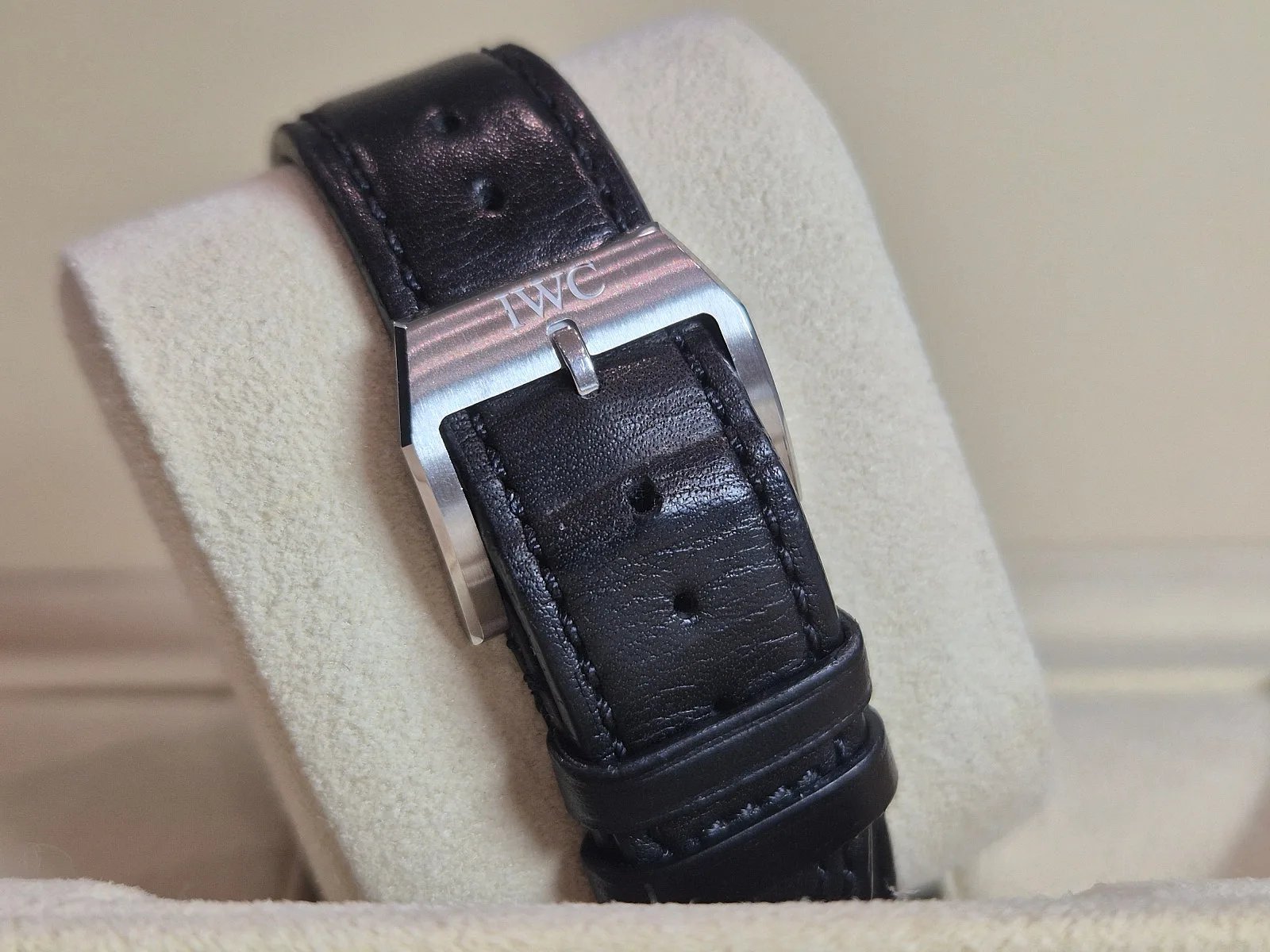 IWC 파일럿 검판 크로노그래프 가죽 43mm 2013 사진 4
