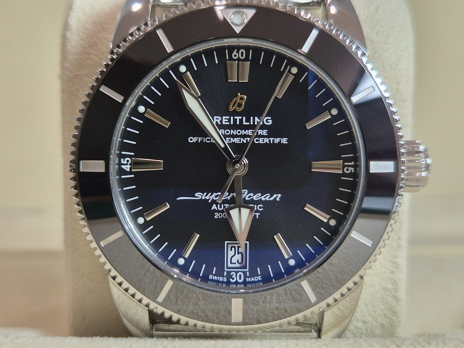 브라이틀링 슈퍼오션 헤리티지2 검판 42mm 2021 사진 6