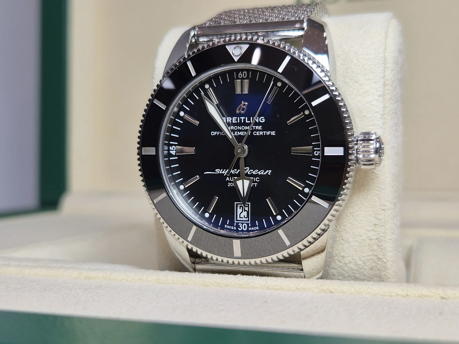 브라이틀링 슈퍼오션 헤리티지2 검판 42mm 2021 사진 8