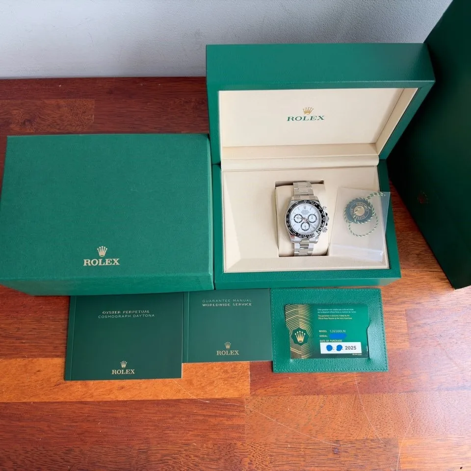 롤렉스 세라토나 화이트 126500LN 2025 사진 1