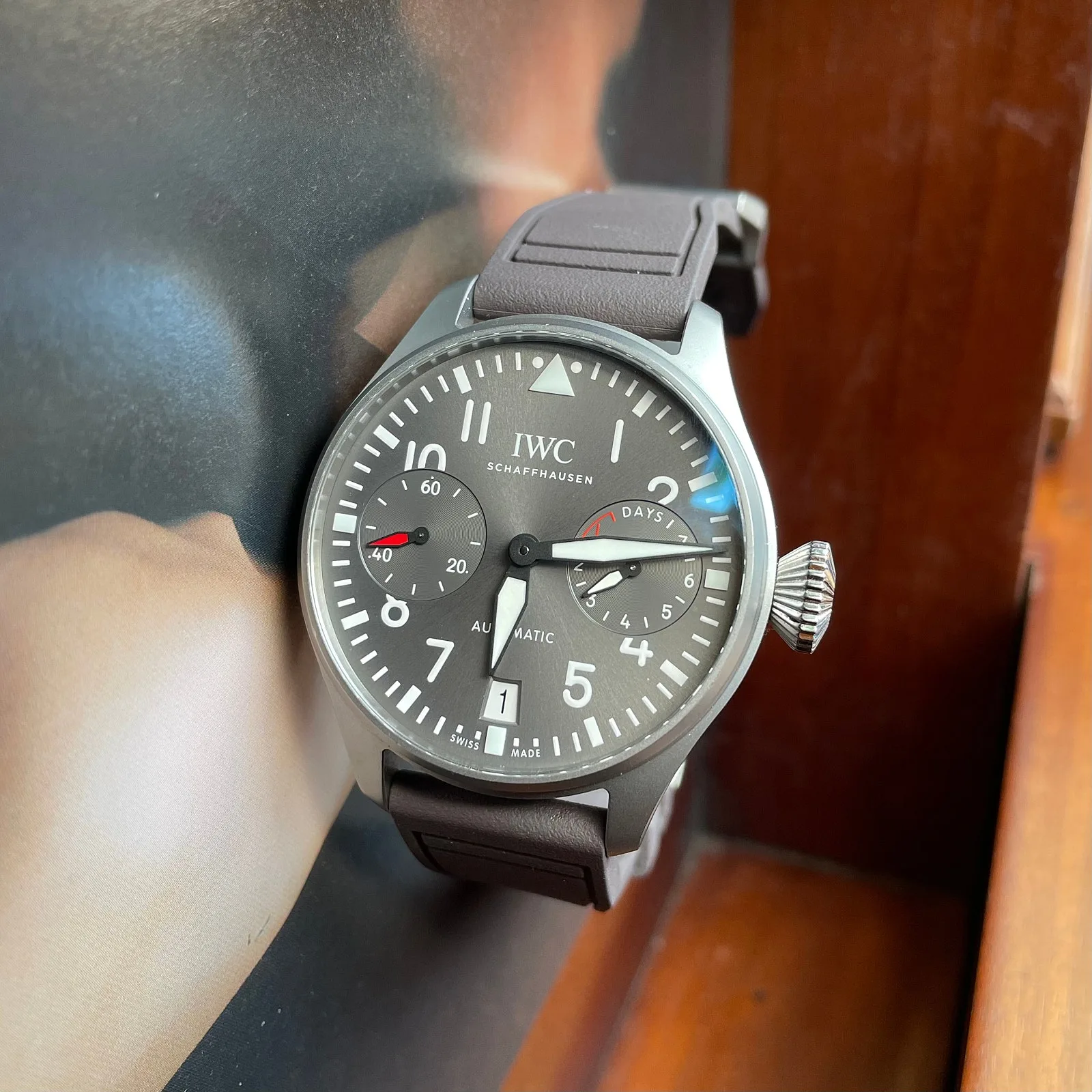 IWC 빅파일럿 파트루이유 스위스 에디션 2016 사진 2