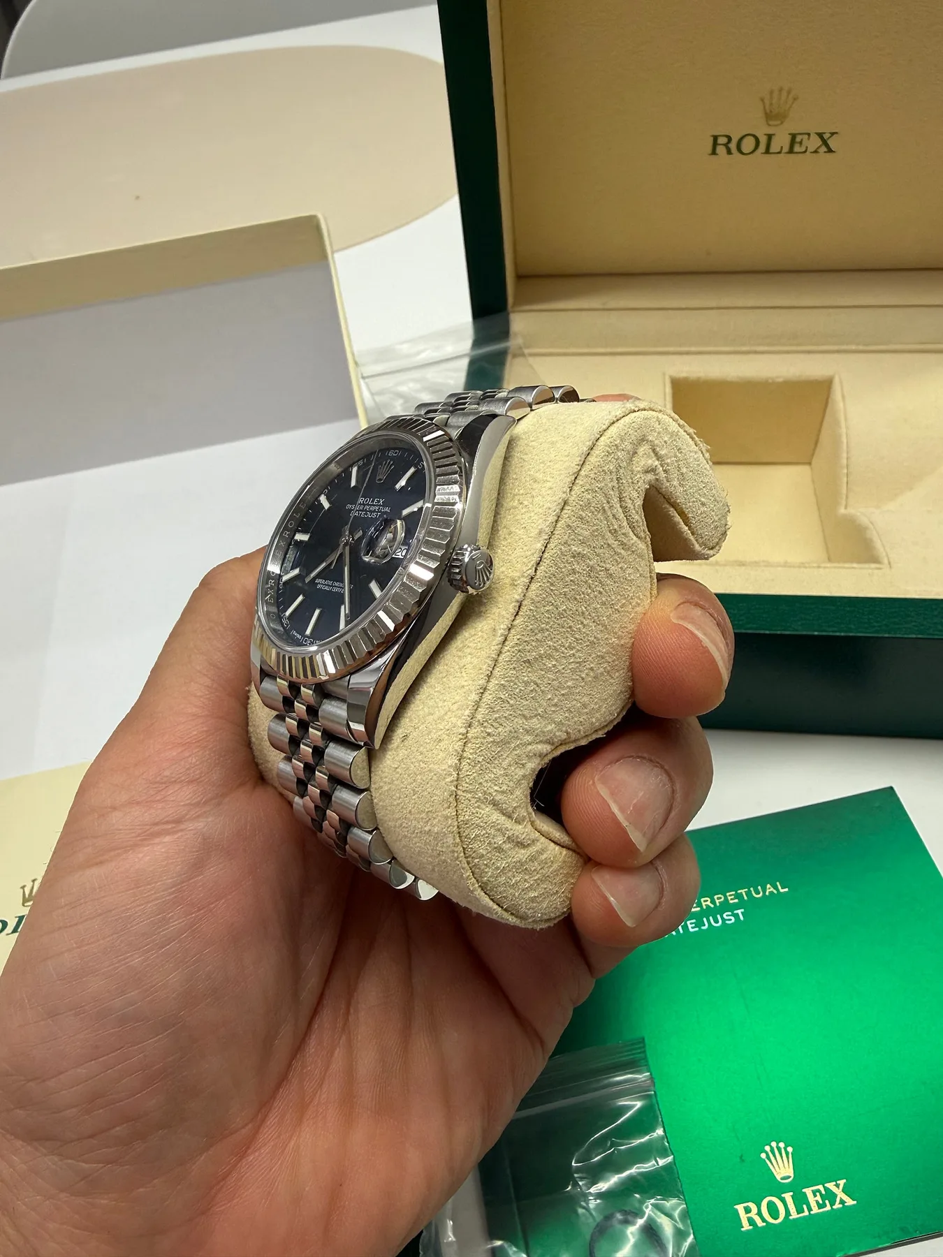 롤렉스 데이저스트 청판 바인덱스 스틸 41mm 2019 사진 3