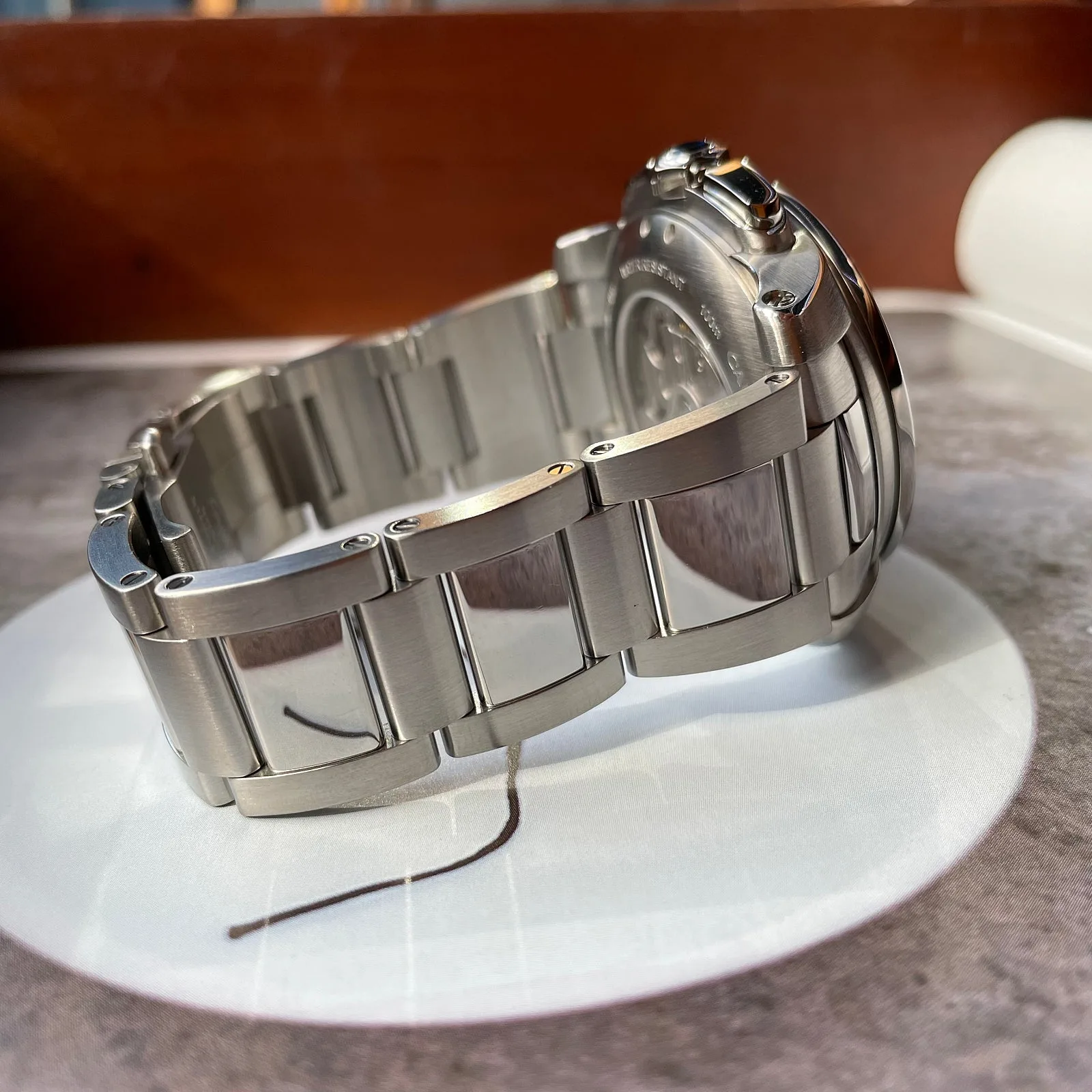 까르띠에 칼리브 크로노 42mm 스틸 오토매틱 2018 사진 6