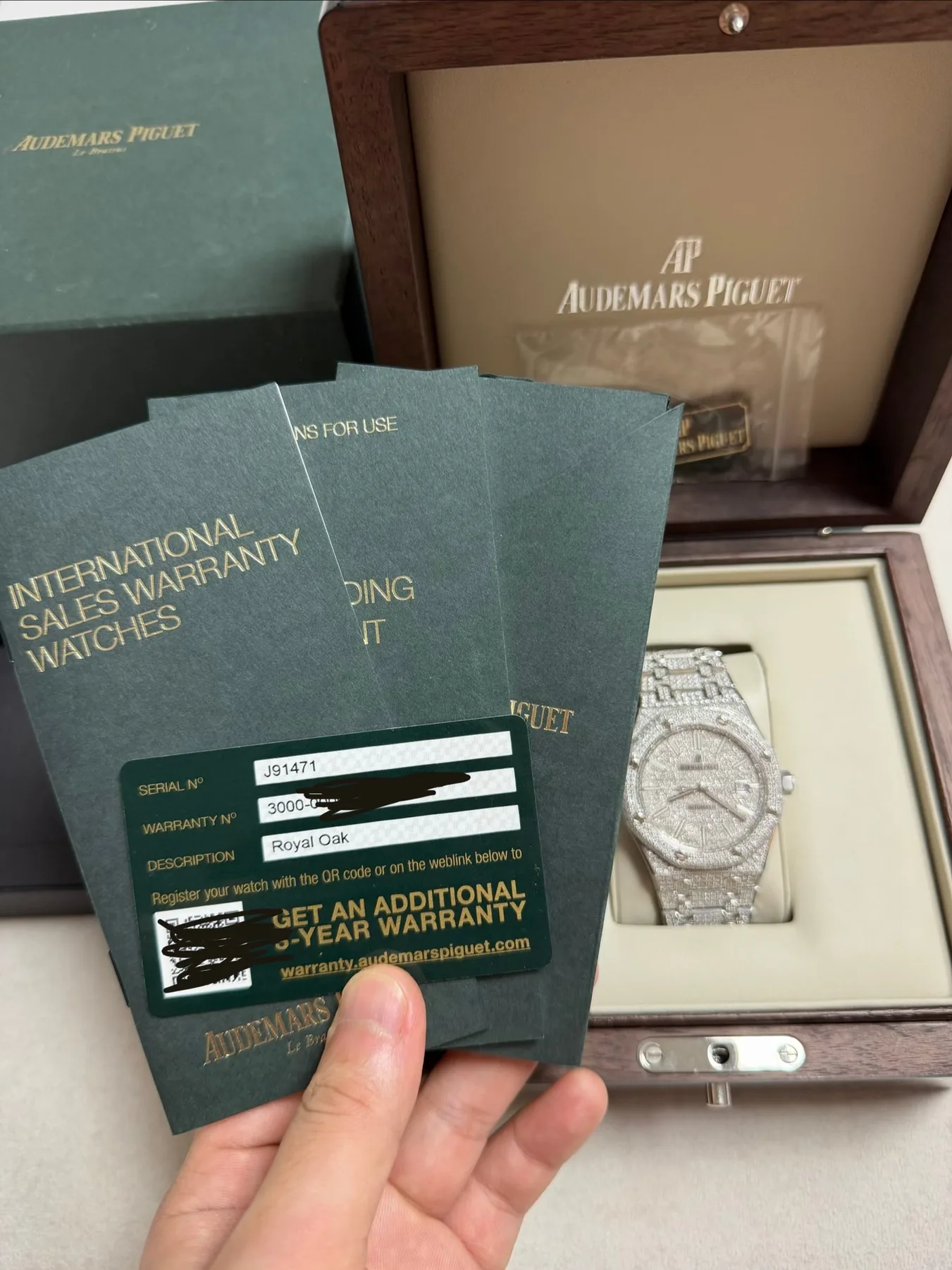 오데마피게 로얄오크 15400 J91471 풀다이아 2017 사진 6