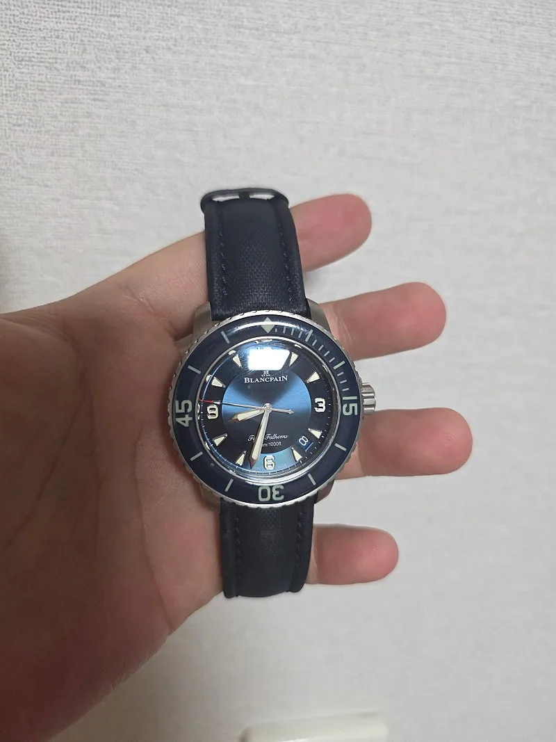 블랑팡 피프티패덤즈 45MM 티타늄 청판 2021 사진 2