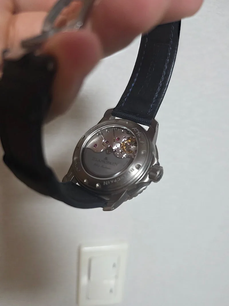 블랑팡 피프티패덤즈 45MM 티타늄 청판 2021 사진 4