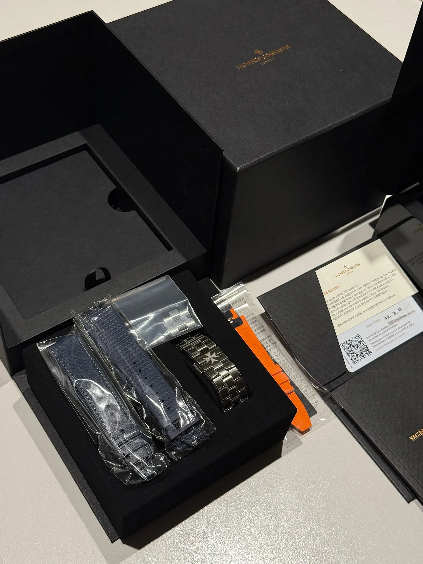 바쉐론콘스탄틴 오버시즈 4500V 청판 스틸 2023 사진 2