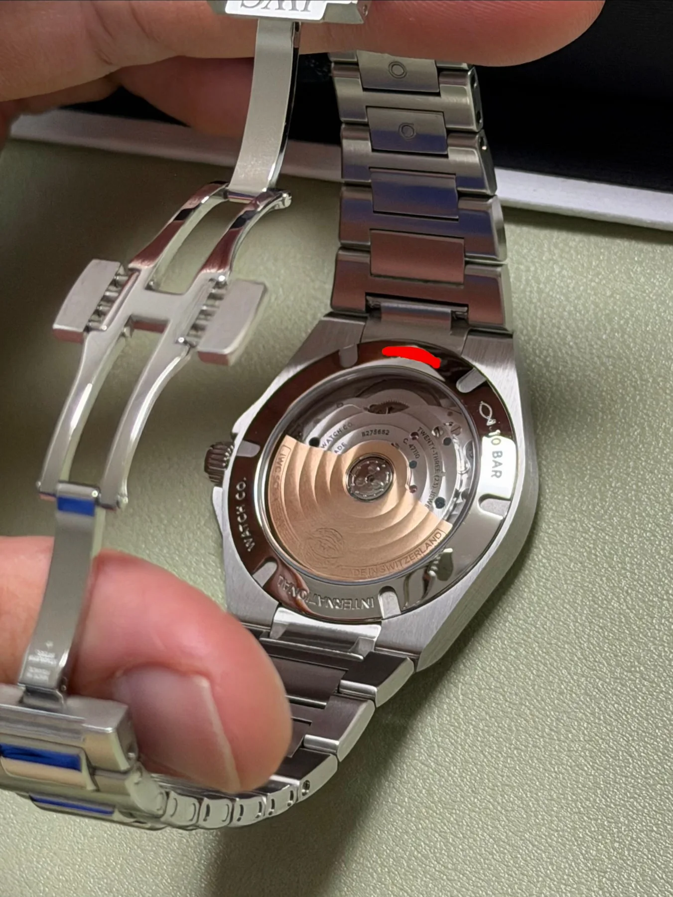 IWC 인제니어 35 청판 2026 사진 8