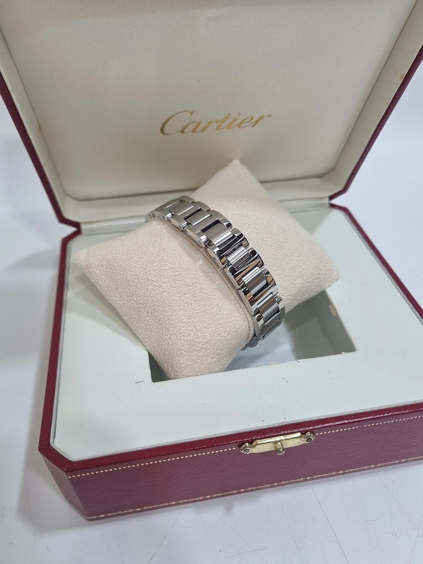 까르띠에 발롱블루 28MM 쿼츠 스틸 W69010Z4 2013 사진 5