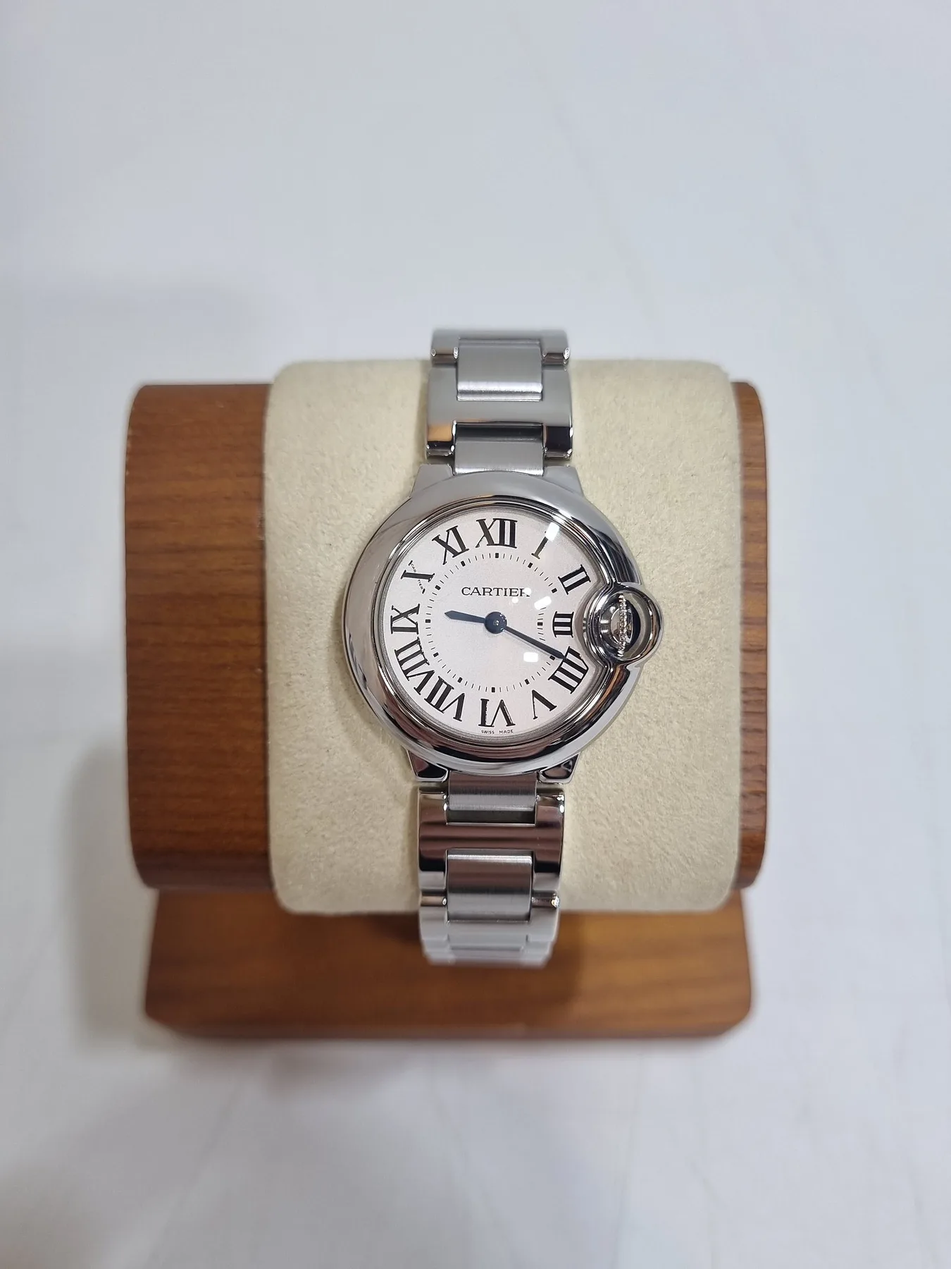 까르띠에 발롱블루 28MM 쿼츠 스틸 W69010Z4 2013 사진 6