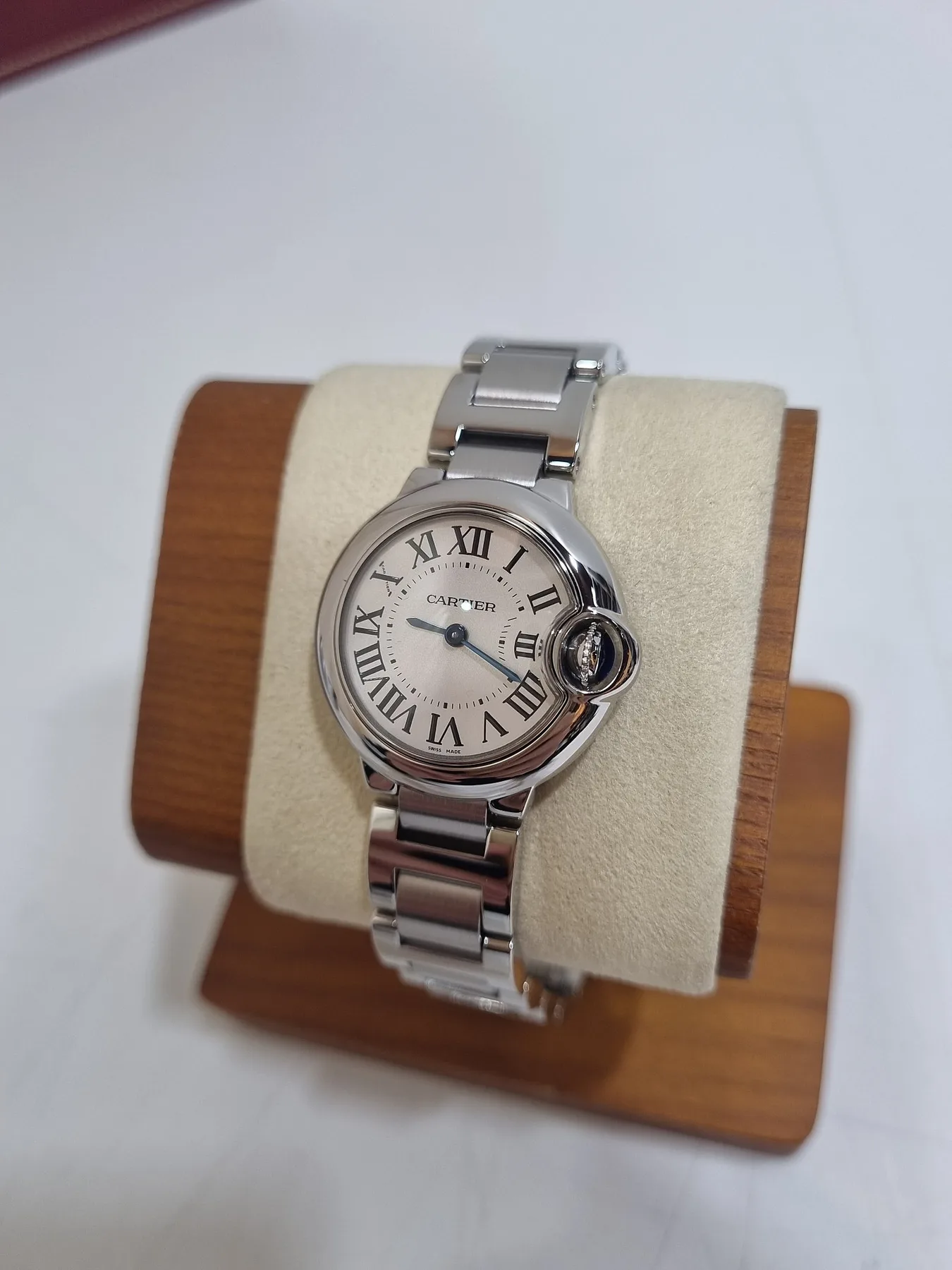 까르띠에 발롱블루 28MM 쿼츠 스틸 W69010Z4 2013 사진 7