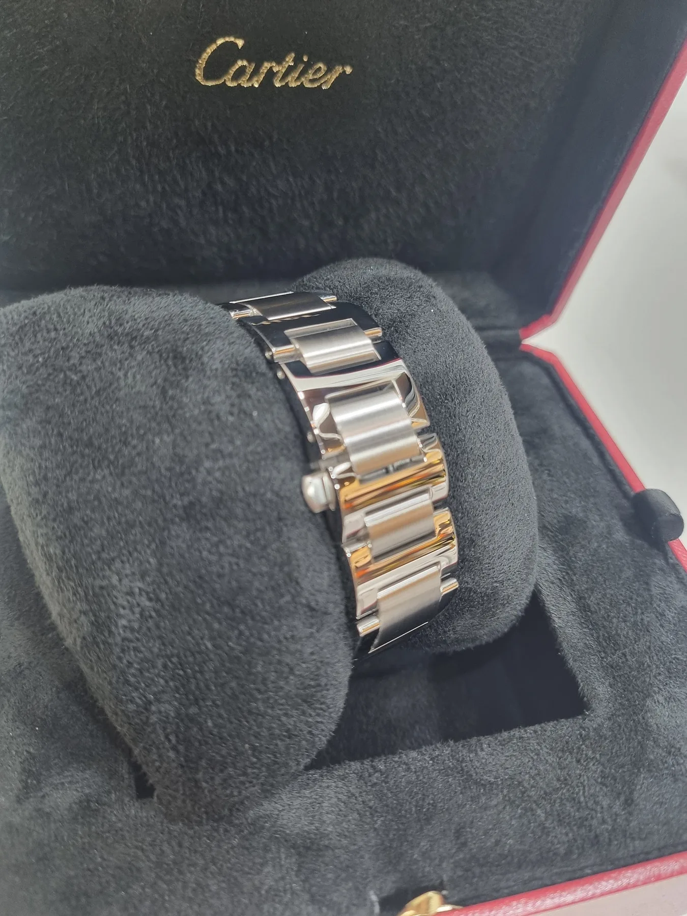 까르띠에 발롱블루 42mm 스틸 오토매틱 W69012Z4 2017 사진 5