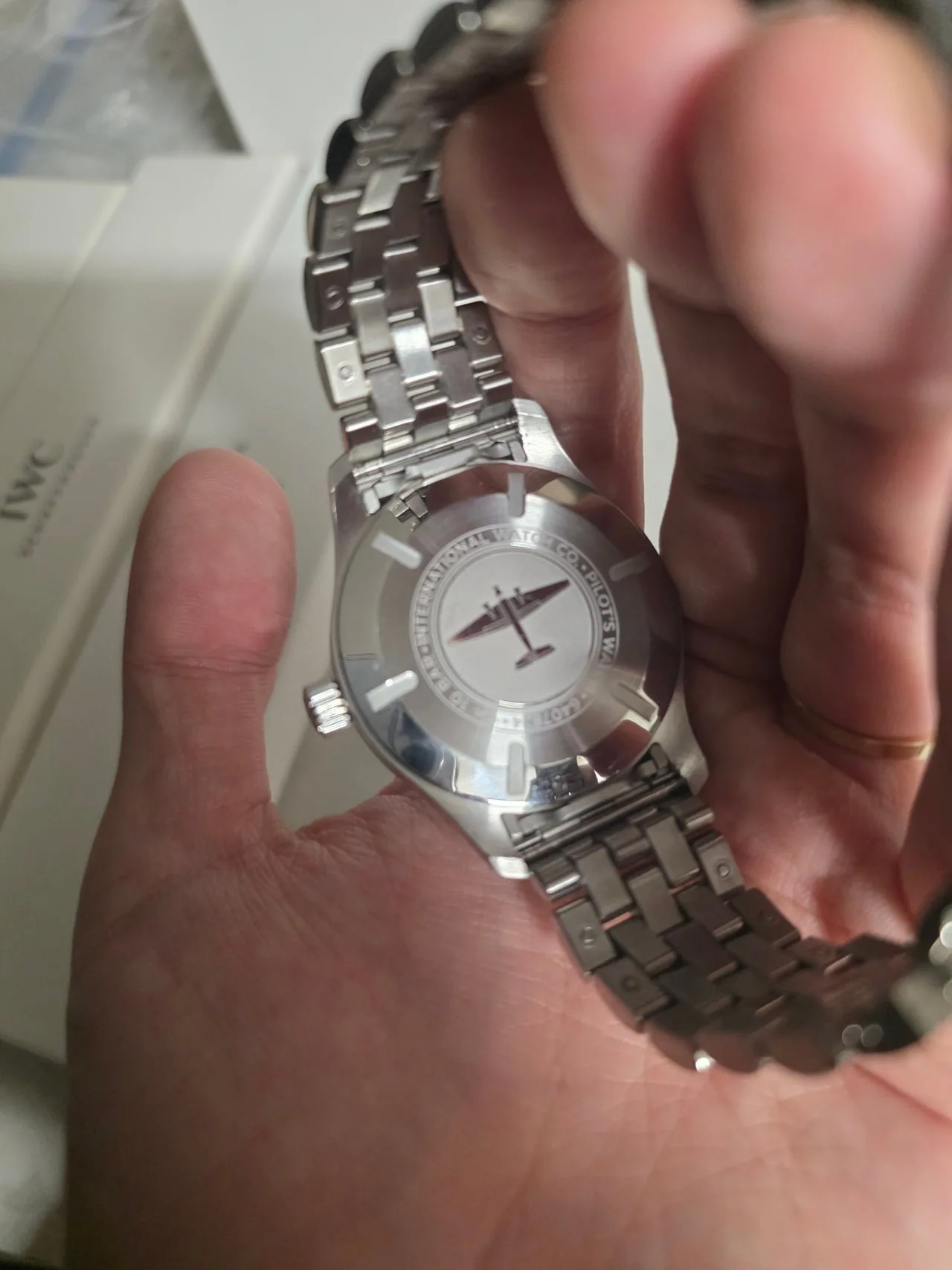 IWC 마크20 청판 가죽스트랩 2023 사진 2
