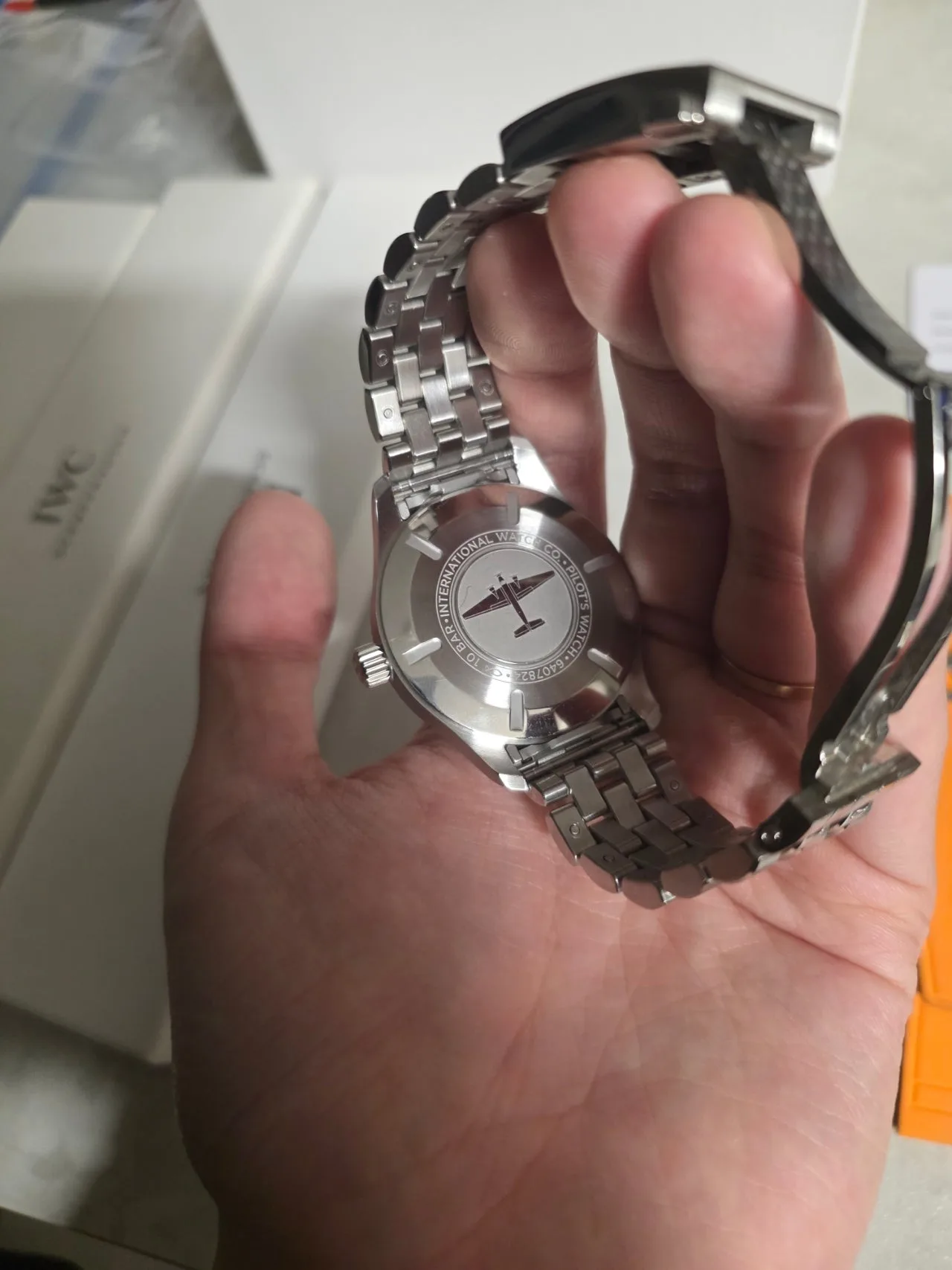 IWC 마크20 청판 가죽스트랩 2023 사진 3