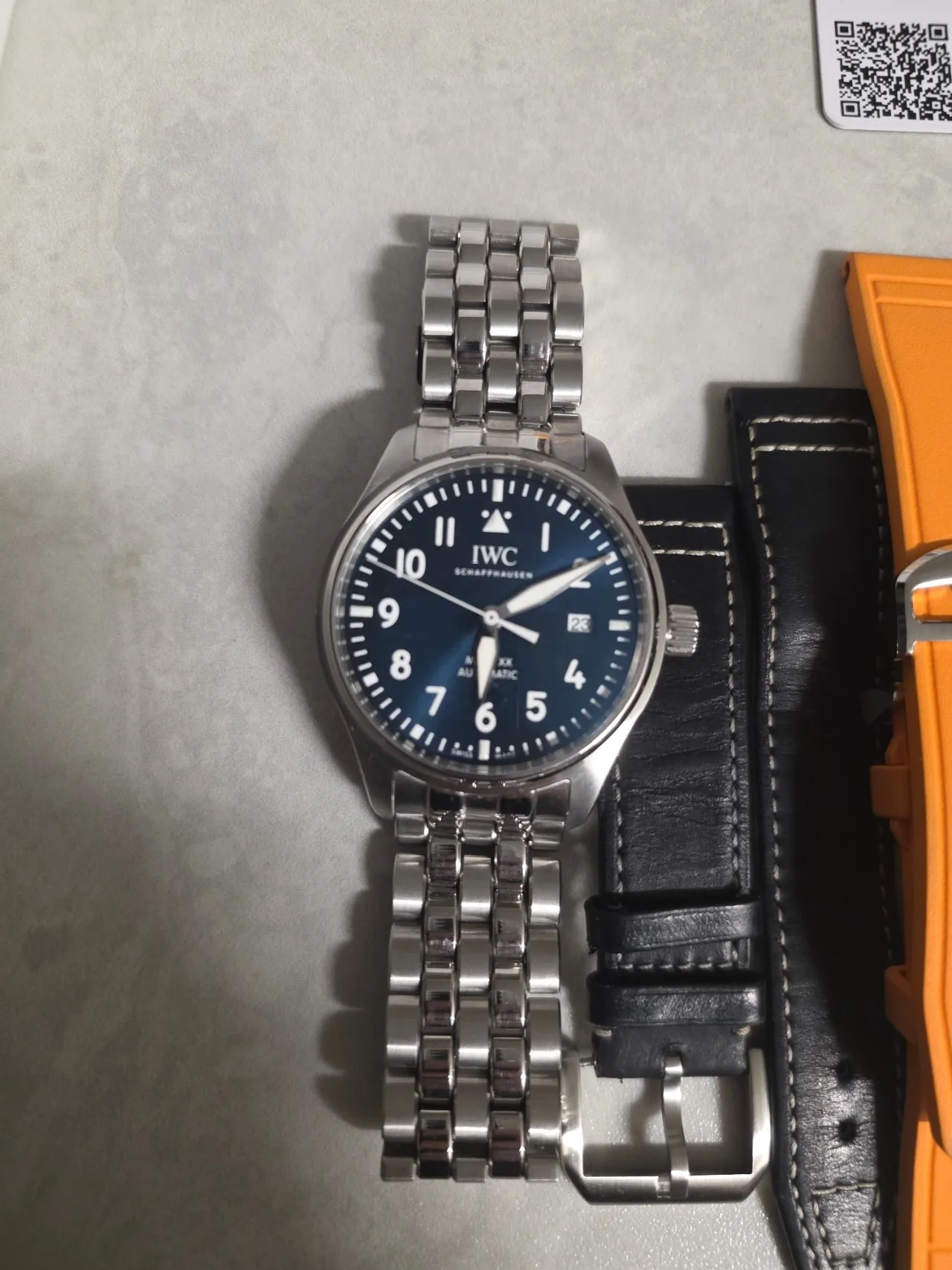 IWC 마크20 청판 가죽스트랩 2023 사진 7