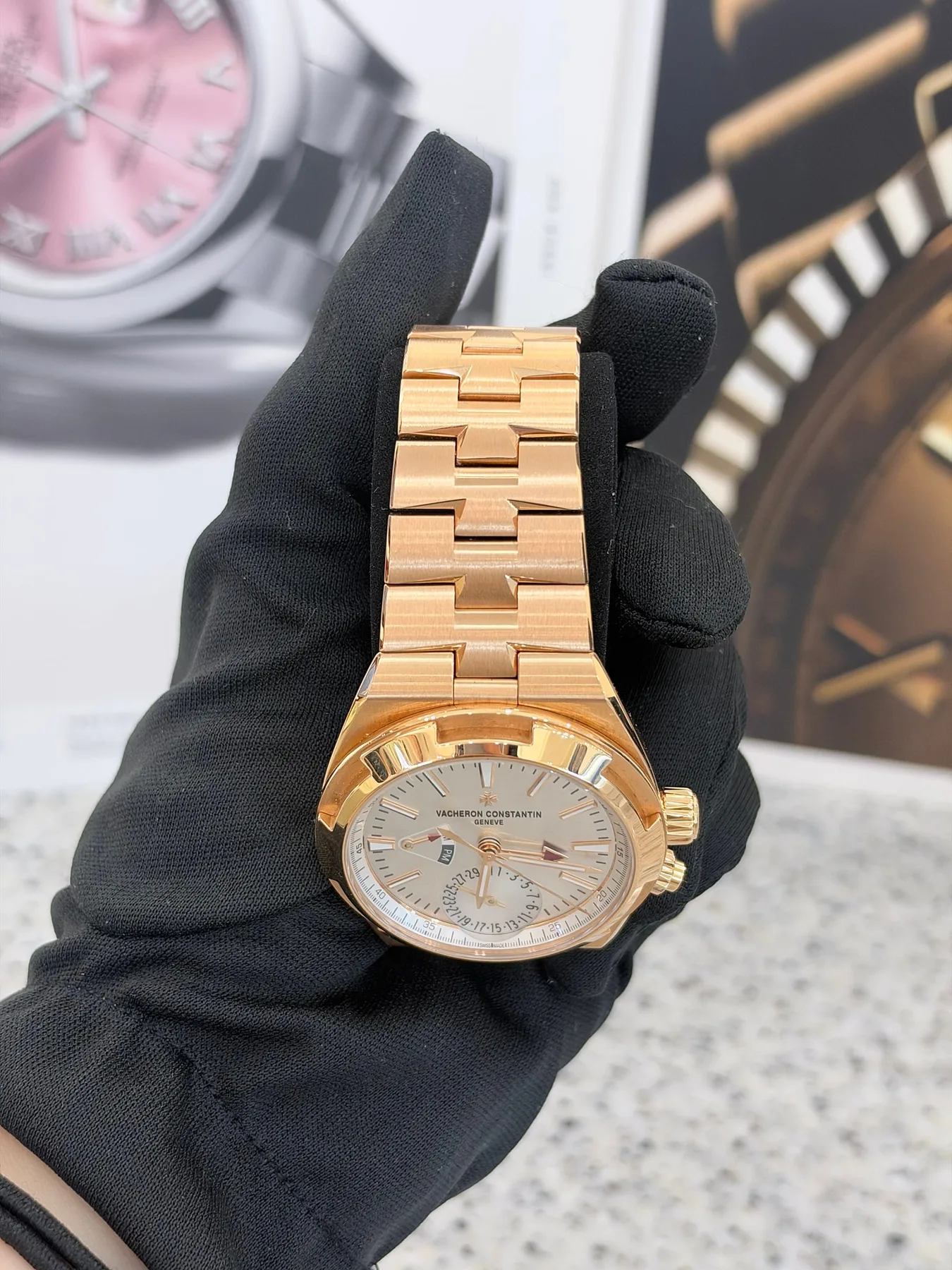 바쉐론콘스탄틴 오버시즈 듀얼타임 금통 41mm 7900V/000R-B336 2021 사진 5