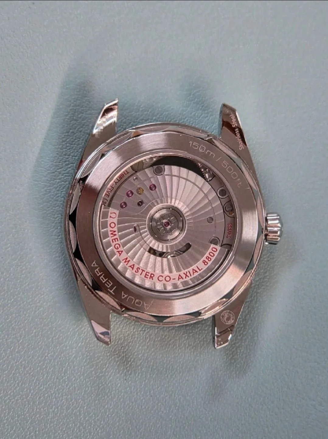 오메가 아쿠아테라 블랙래커 38mm 2024 사진 7