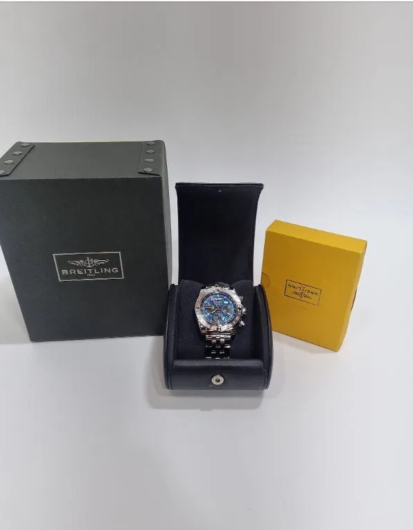브라이틀링 크로노멧 GMT 스틸청판 44mm 2012 사진 1