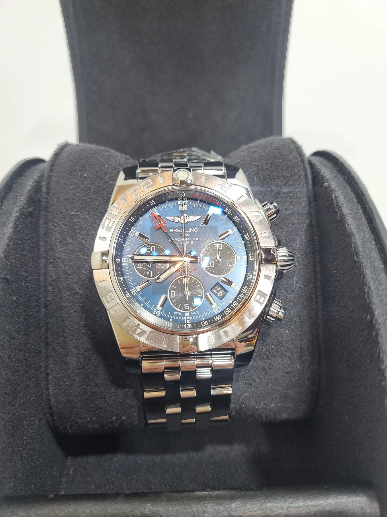 브라이틀링 크로노멧 GMT 스틸청판 44mm 2012 사진 5