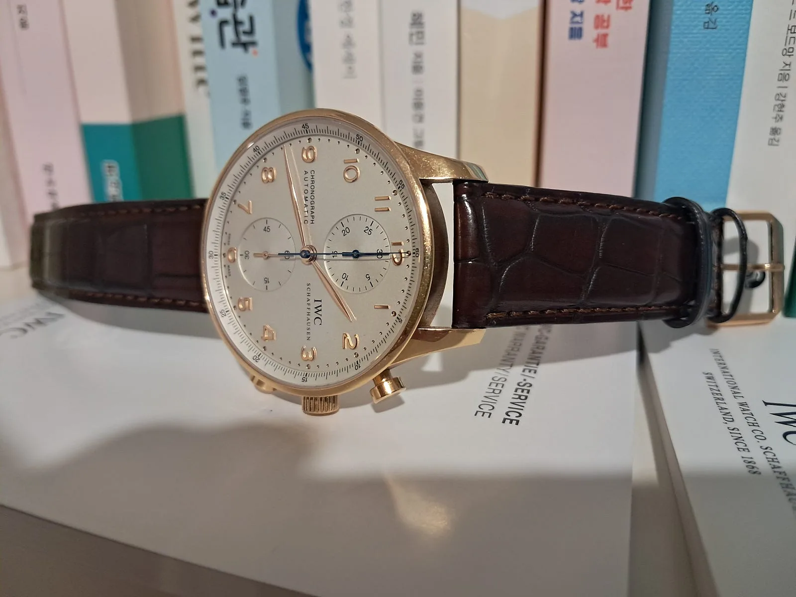 IWC 포르투기저 18k gold 2013 사진 6