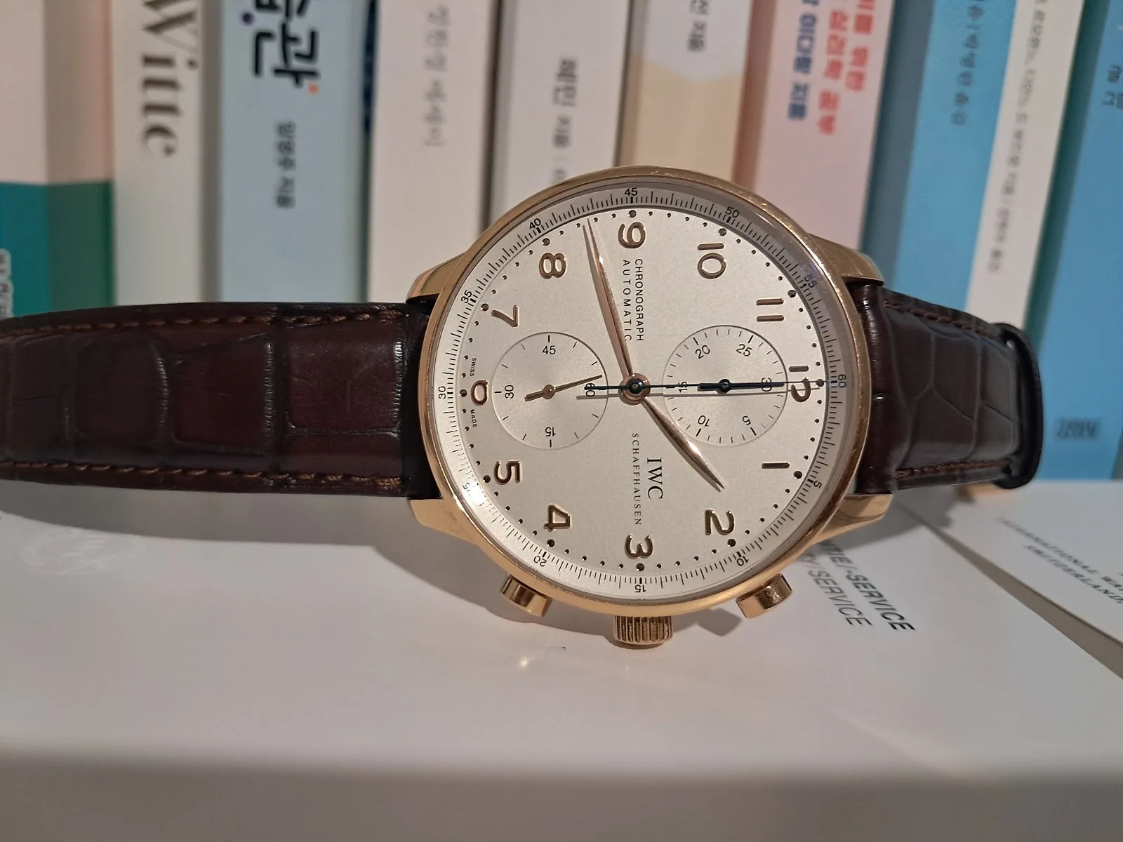 IWC 포르투기저 18k gold 2013 사진 8